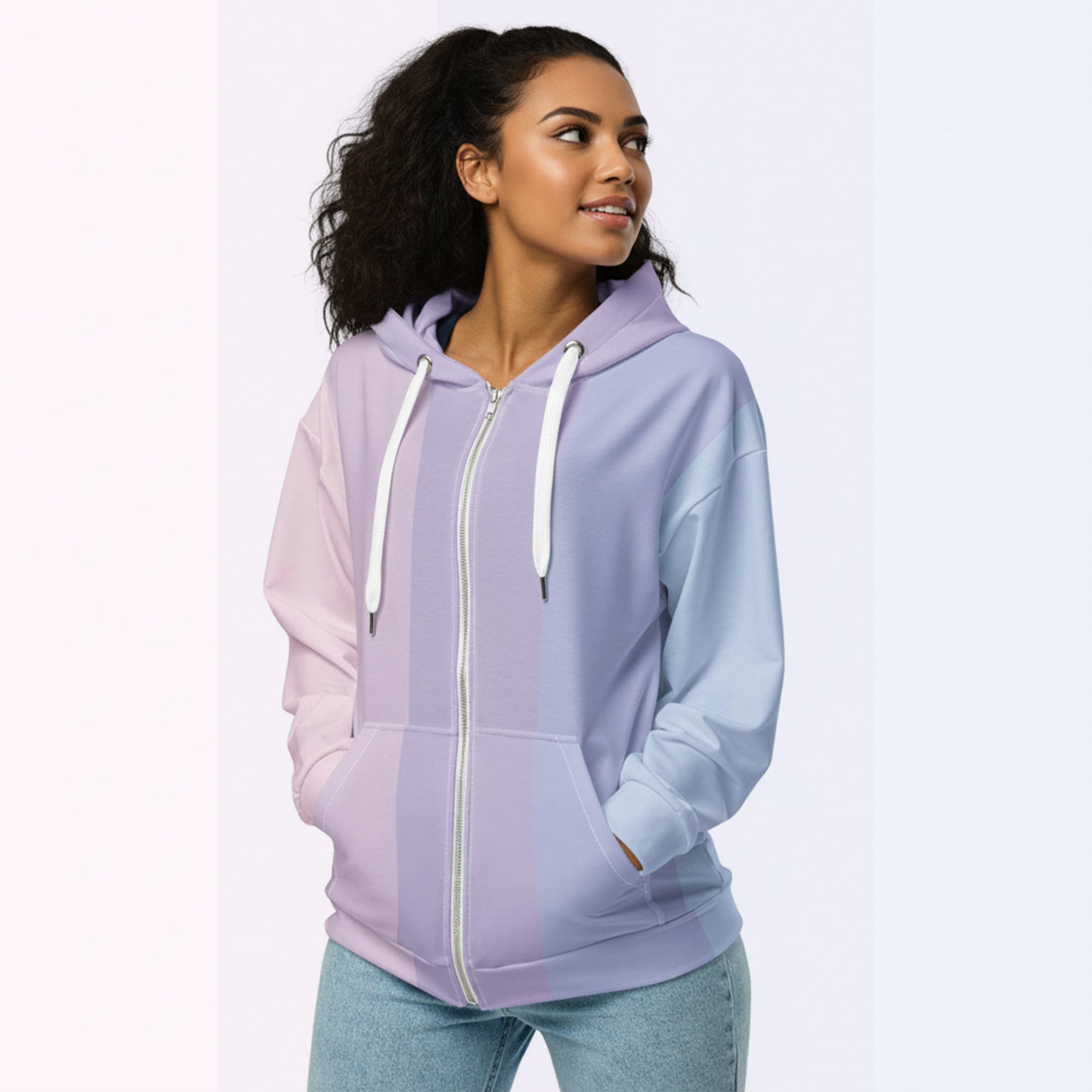 Women's Palette Strip Hoodie (No.03)