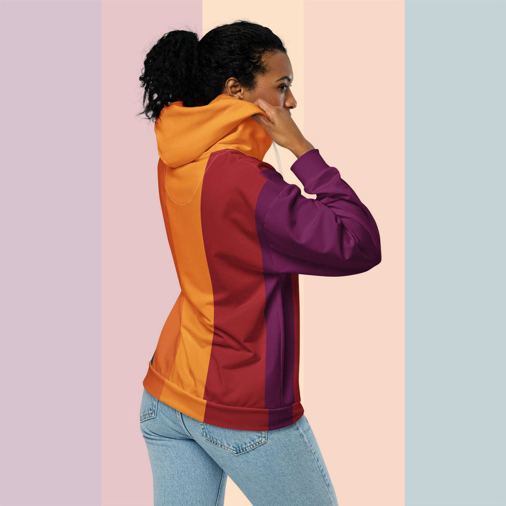 Women's Palette Strip Hoodie (No.05)