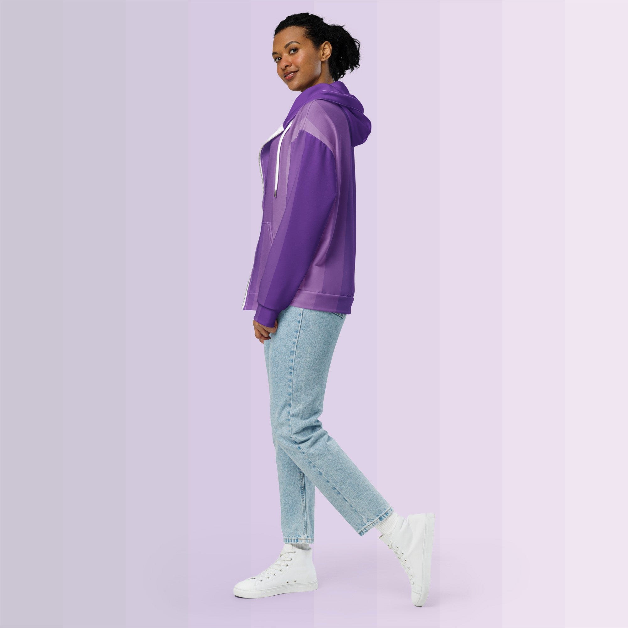 Women's Palette Strip Hoodie (No.07)