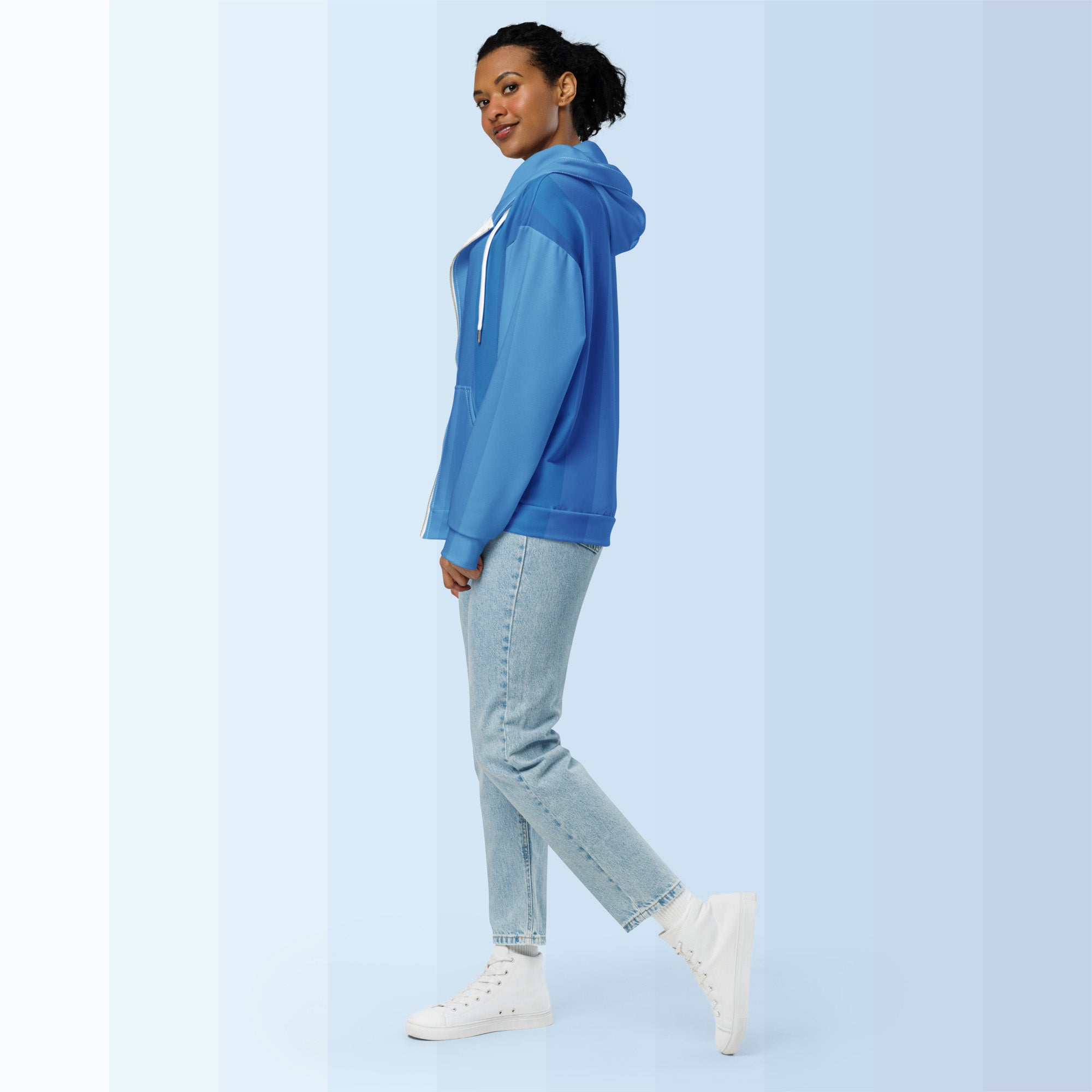 Women's Palette Strip Hoodie (No.08)