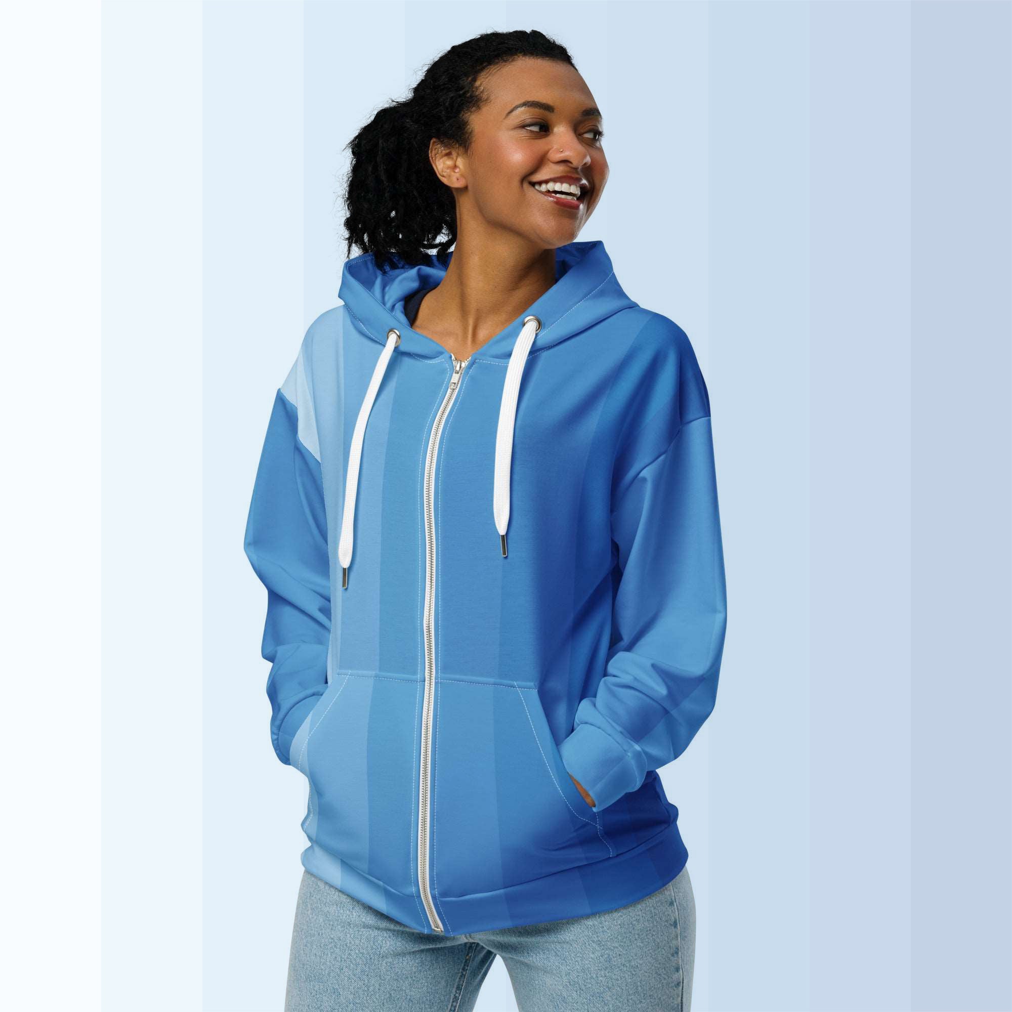 Women's Palette Strip Hoodie (No.08)
