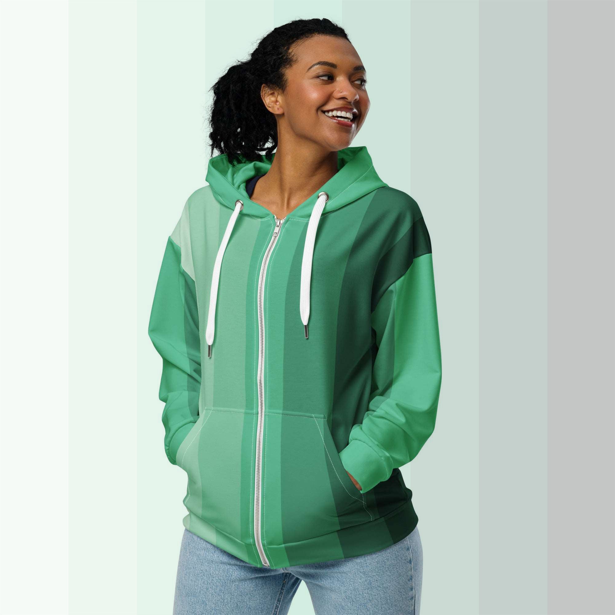 Women's Palette Strip Hoodie (No.09)