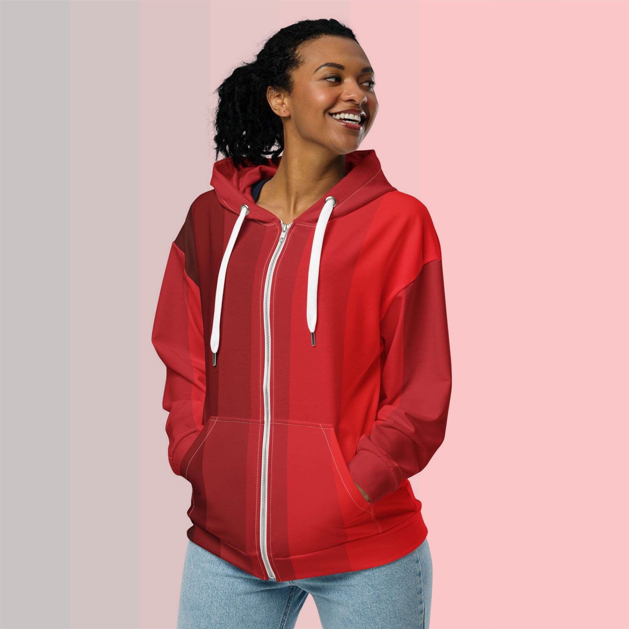 Women's Palette Strip Hoodie (No.10)