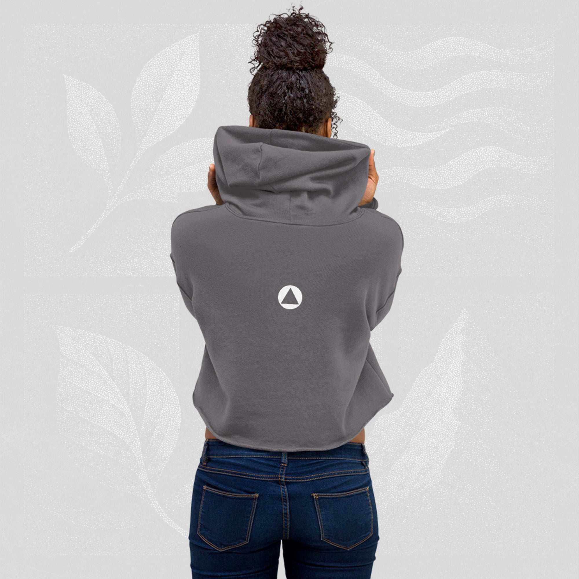 Women’s FrameEdge Crop Hoodie (No.15)