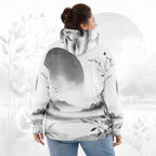 Women's Watercolour-Print Muse Hoodie (No.05)