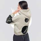 Women's ICN Cropped Windbreaker Print (No.06)