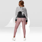 Women's ICN Cropped Windbreaker Print (No.15)