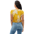 Rich Lemon-20 Crop Tee
