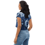 Lapis Lazuli-2 Crop Tee