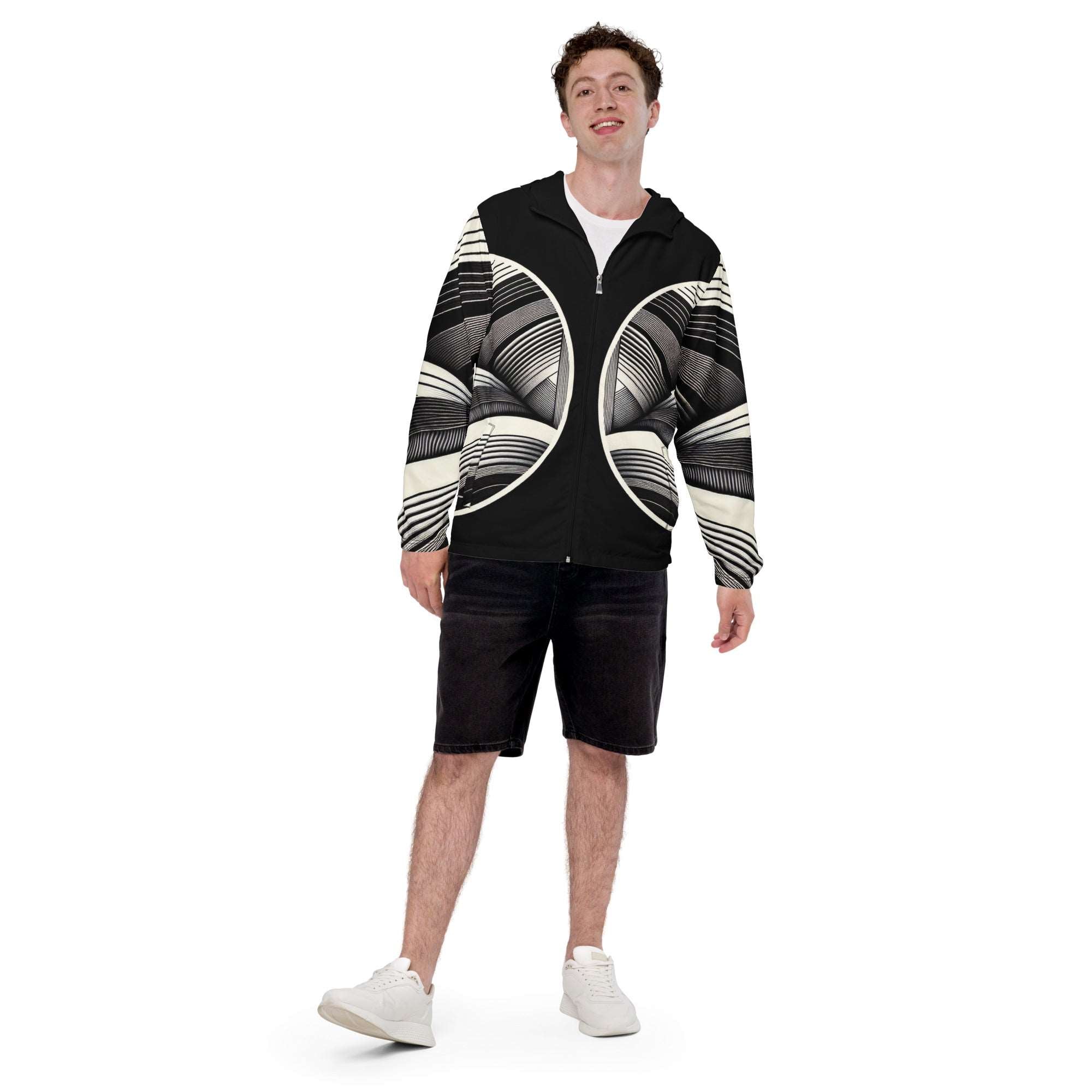 Men's ICN Windbreaker Print-5