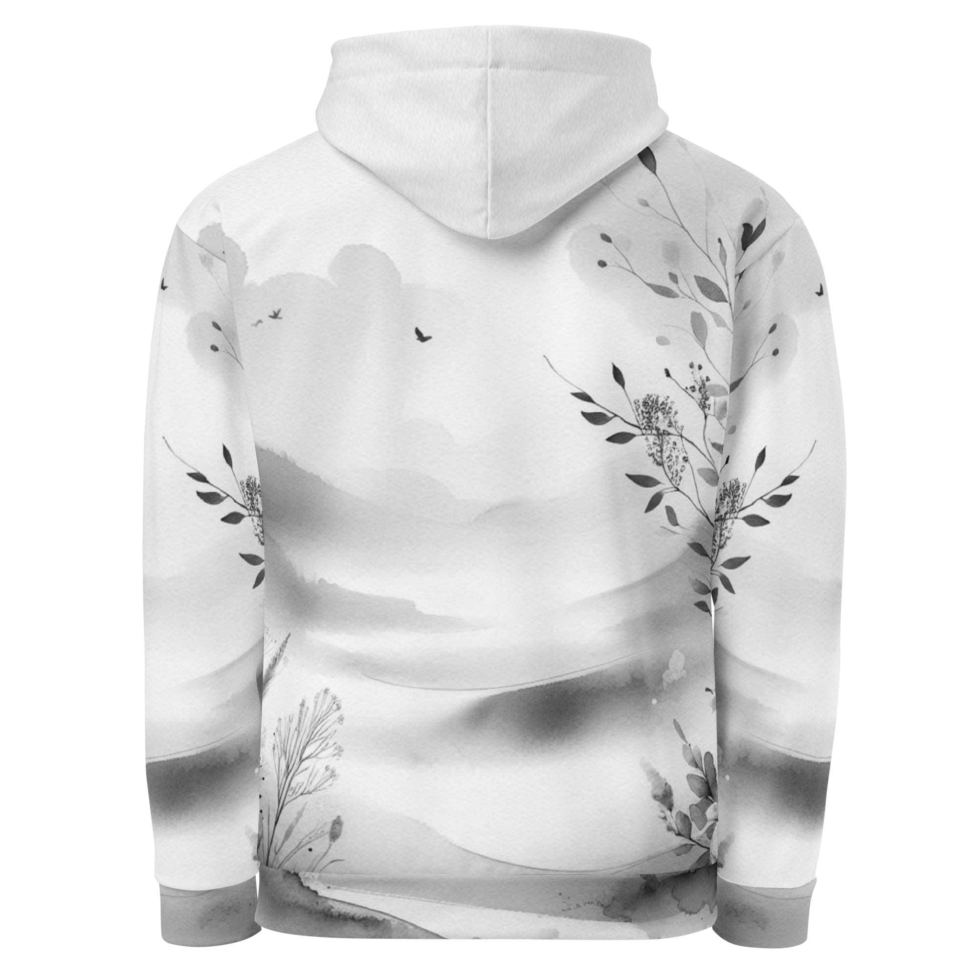 Women's Watercolour-Print-2 Muse Hoodie