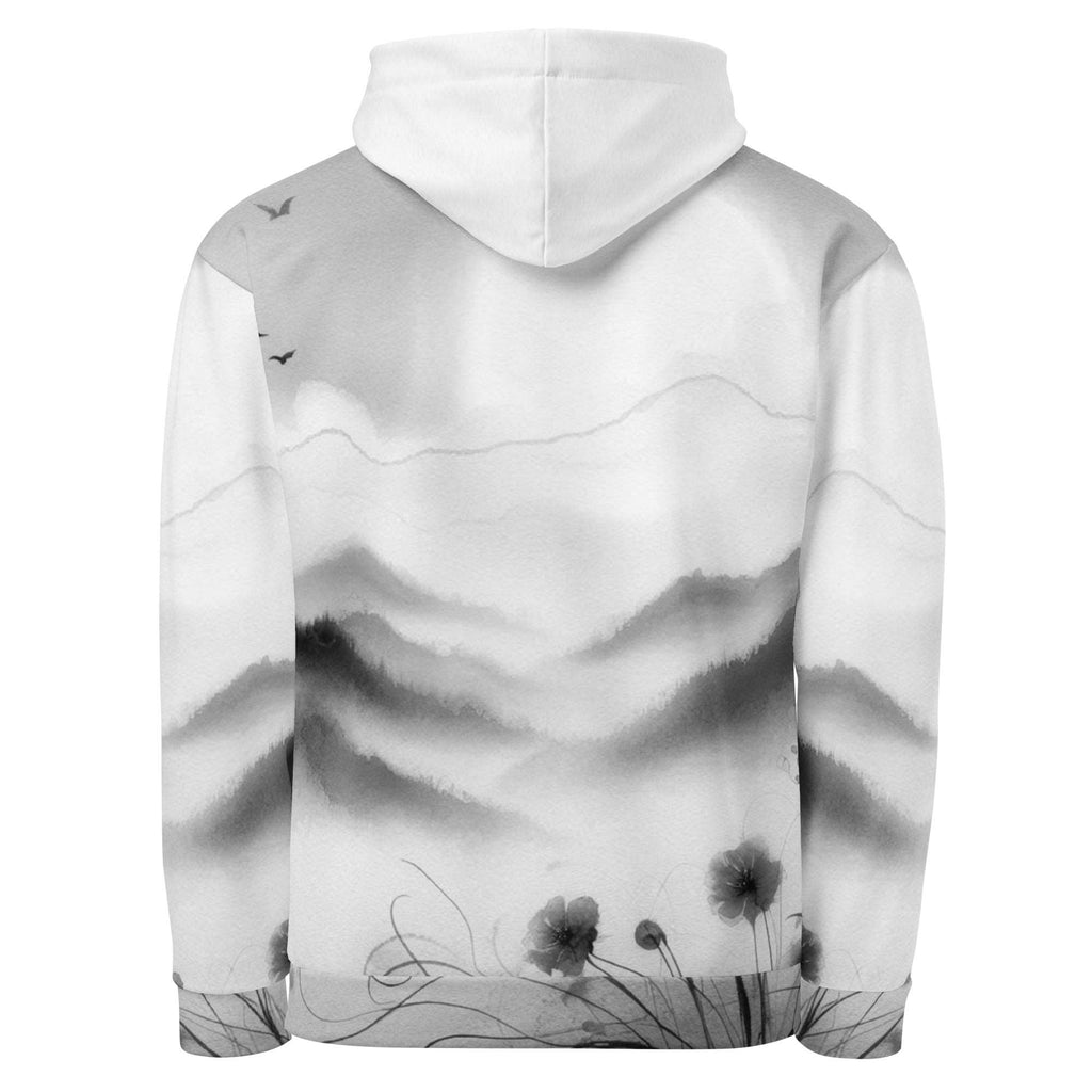 Women's Watercolour-Print-3 Muse Hoodie