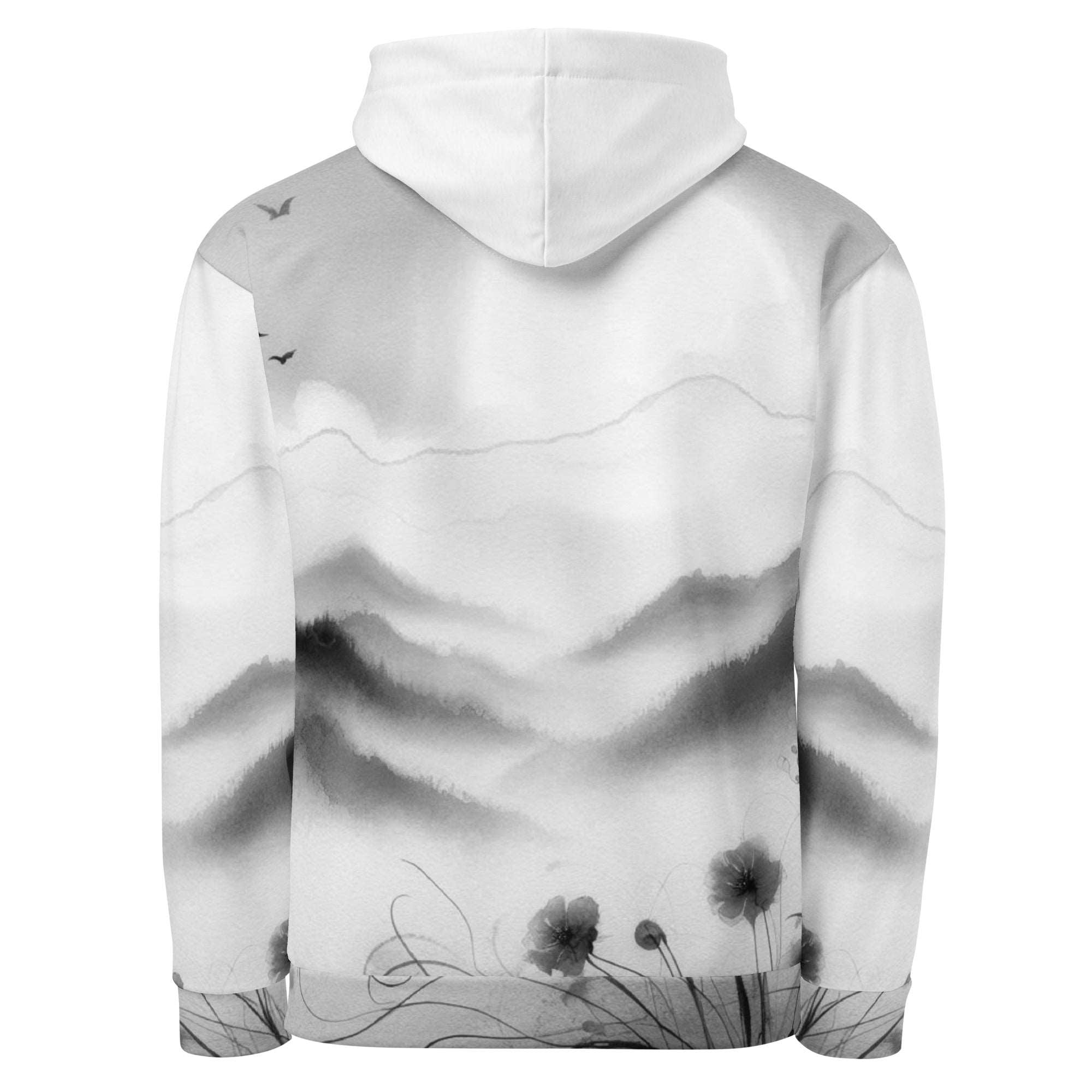 Women's Watercolour-Print-3 Muse Hoodie