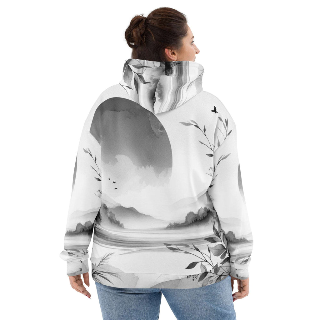 Women's Watercolour-Print-5 Muse Hoodie