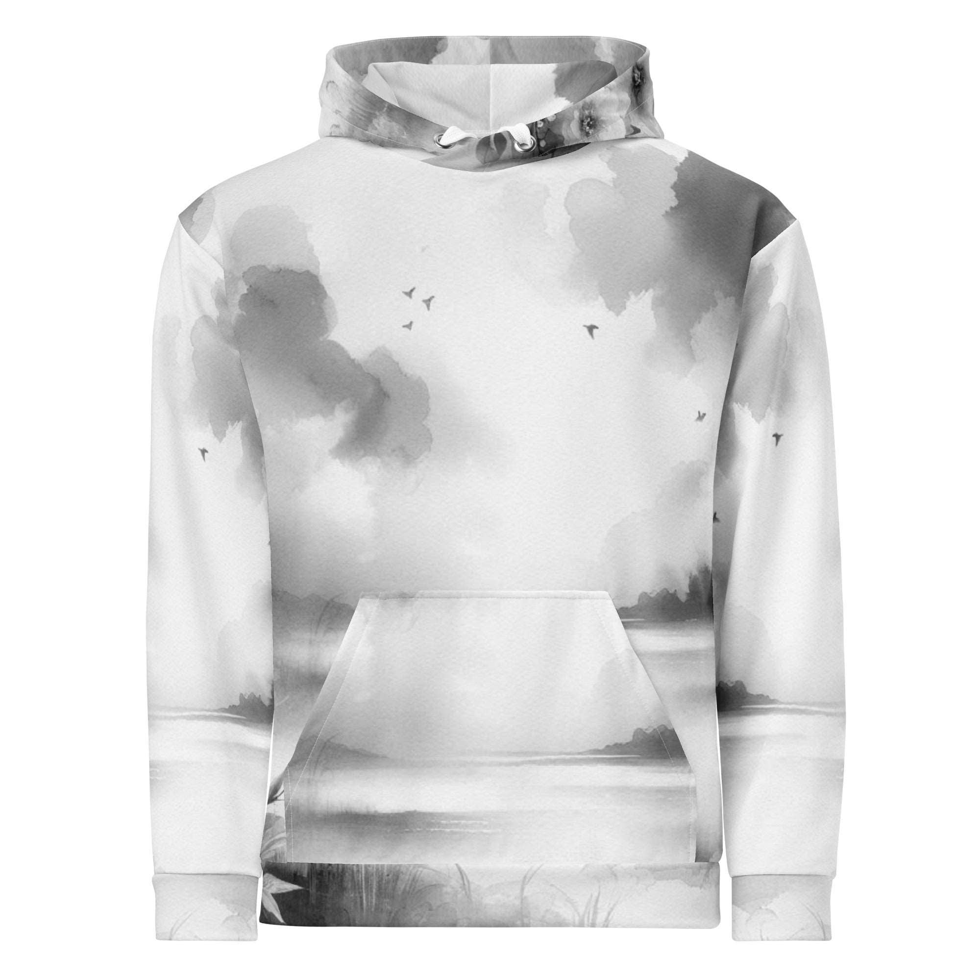 Women's Watercolour-Print-4 Muse Hoodie