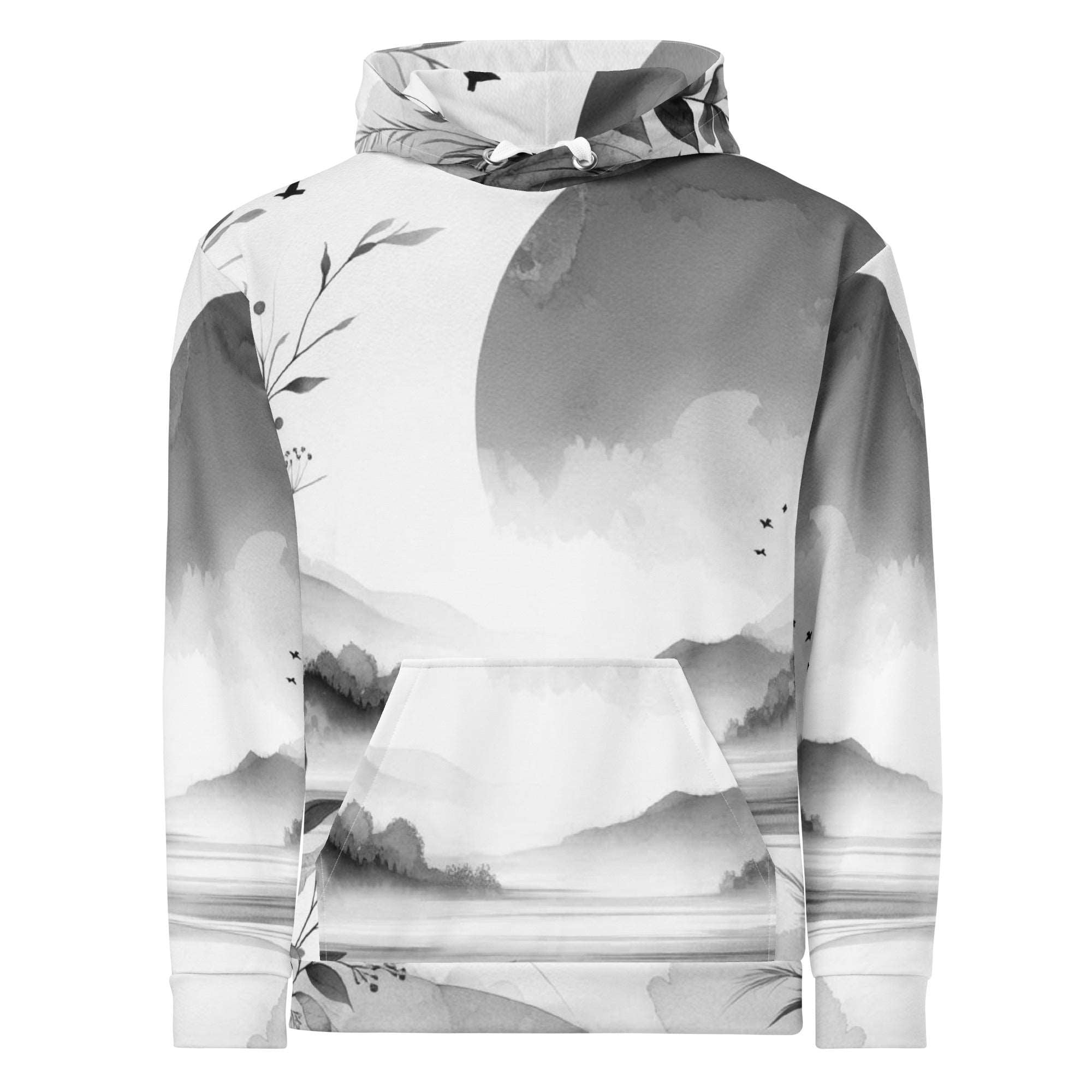 Women's Watercolour-Print-5 Muse Hoodie