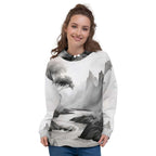 Women's Watercolour-Print Muse Hoodie (No.12)