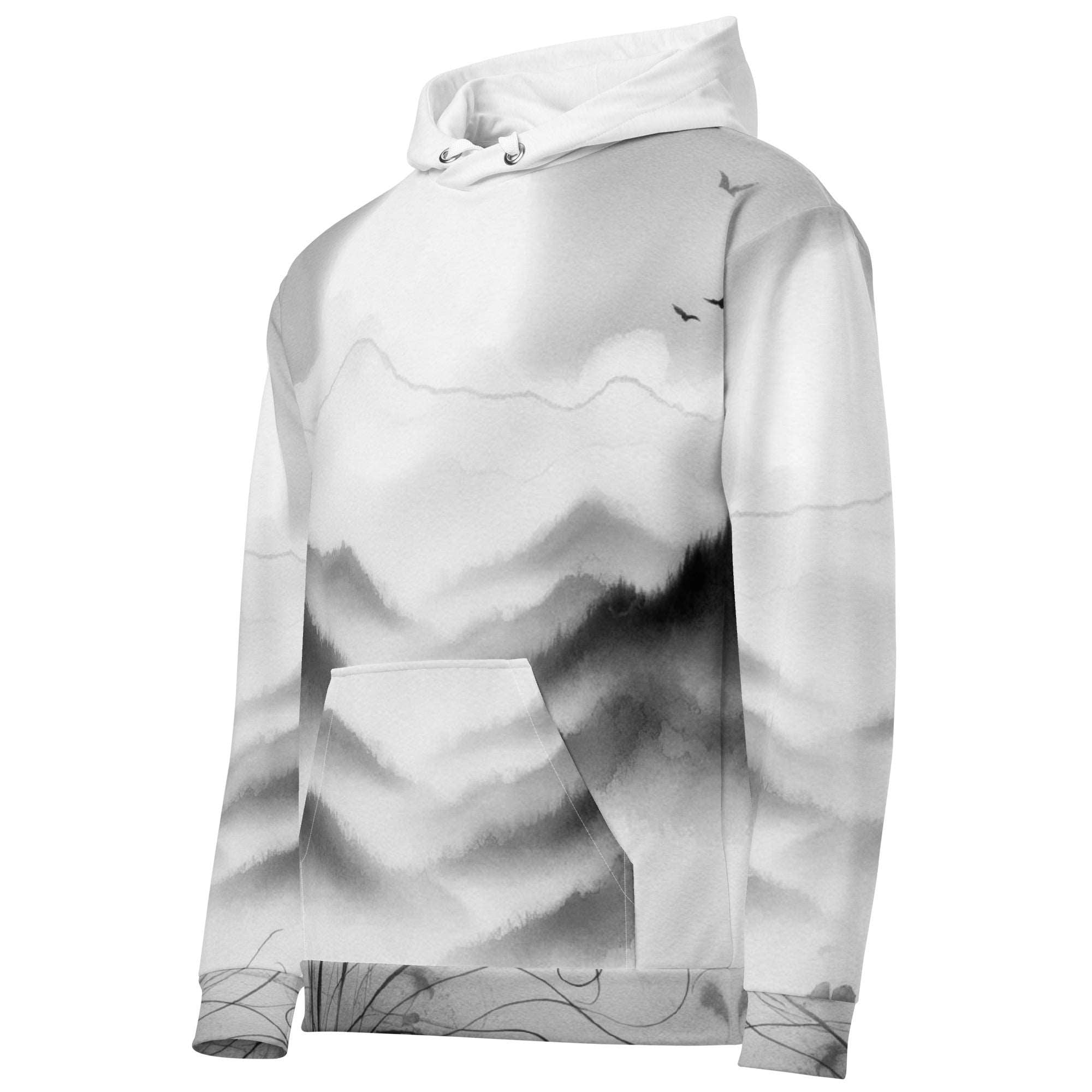 Women's Watercolour-Print-3 Muse Hoodie