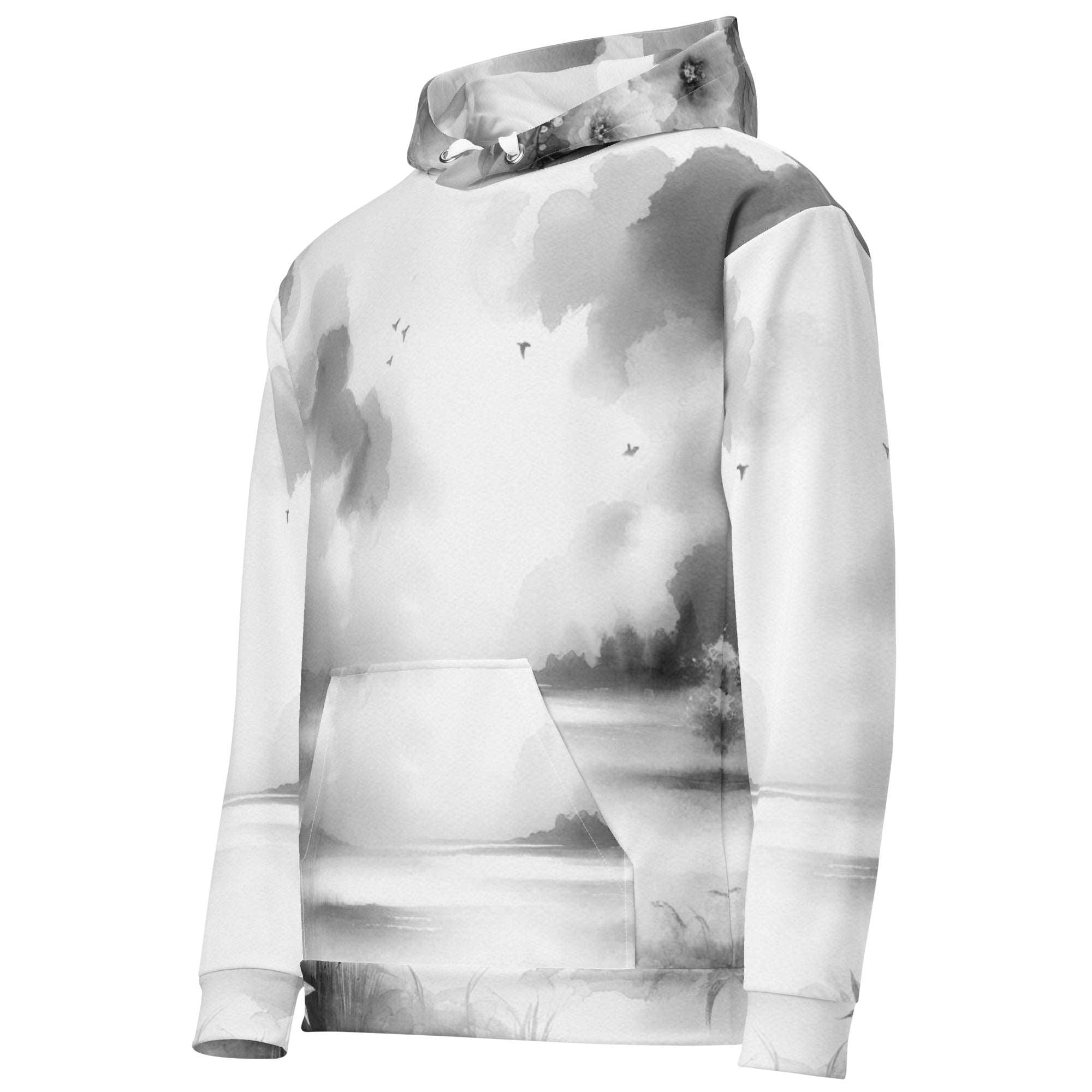 Women's Watercolour-Print-4 Muse Hoodie