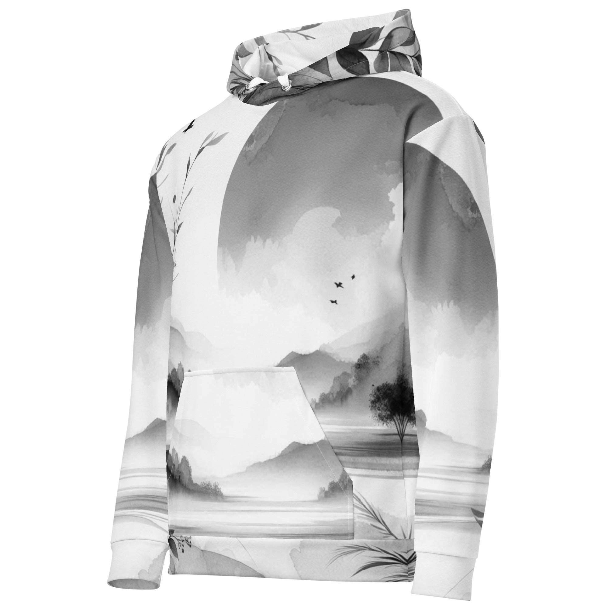 Women's Watercolour-Print-5 Muse Hoodie