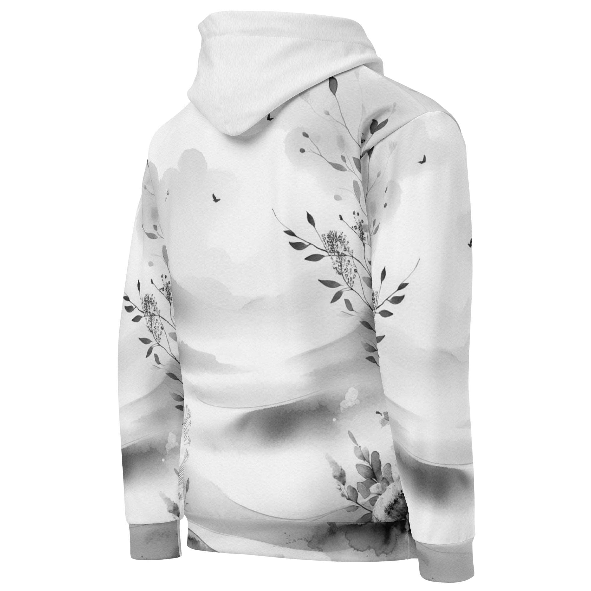 Women's Watercolour-Print-2 Muse Hoodie