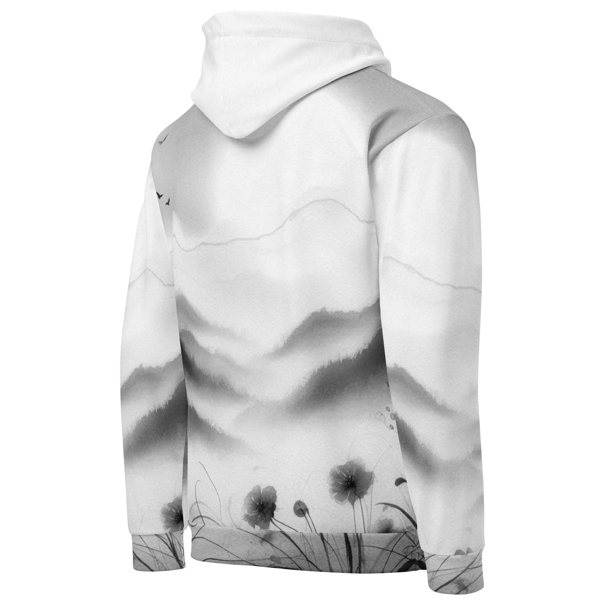 Women's Watercolour-Print-3 Muse Hoodie