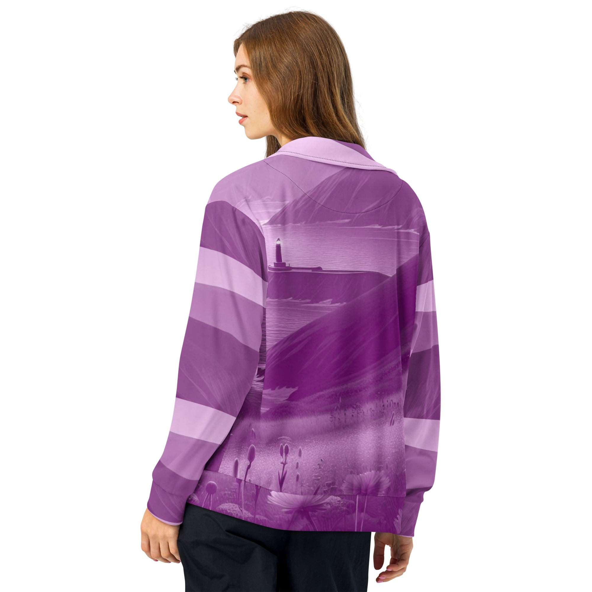 Women's Violet Spectra Jacket Print-5