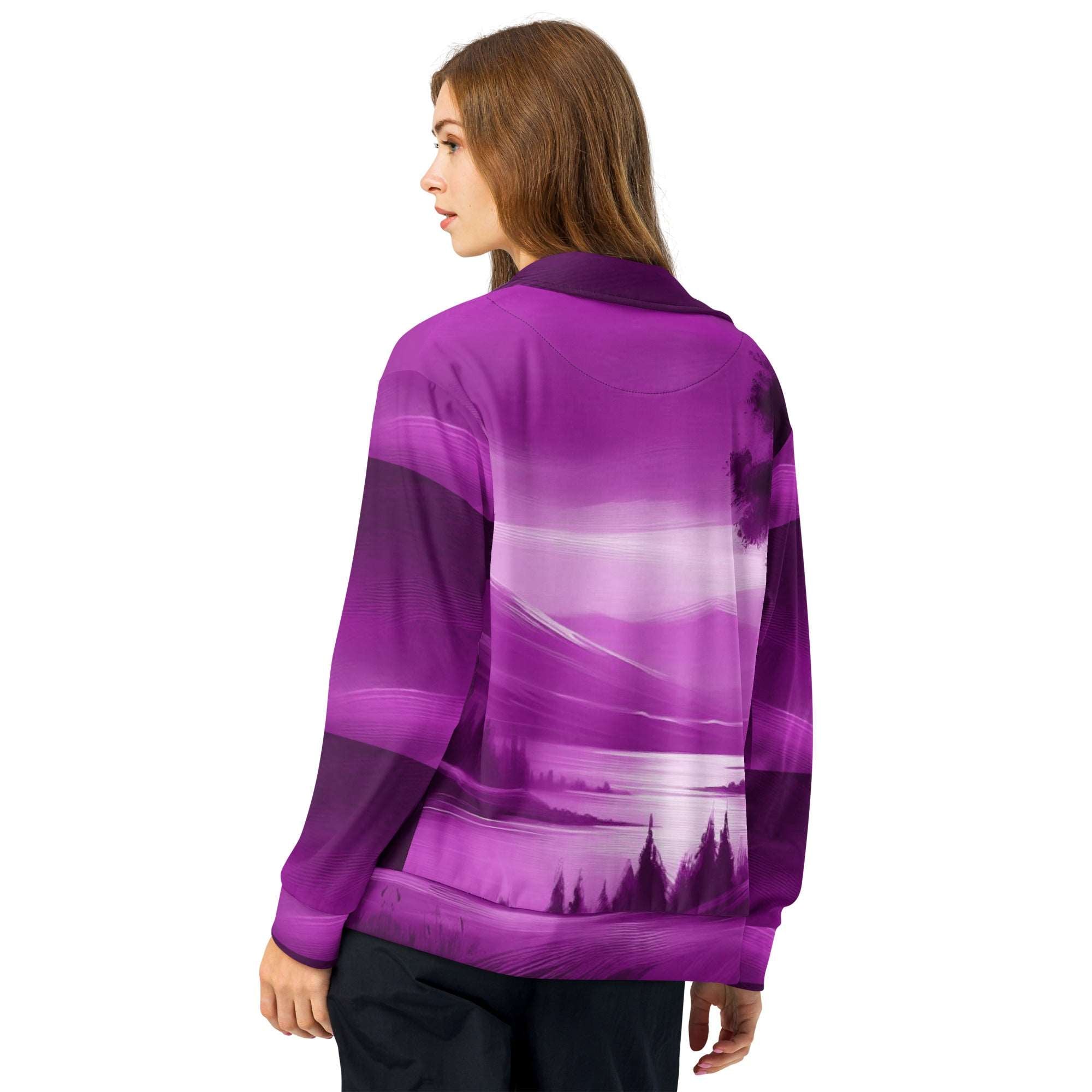 Women's Violet Spectra Jacket Print-4