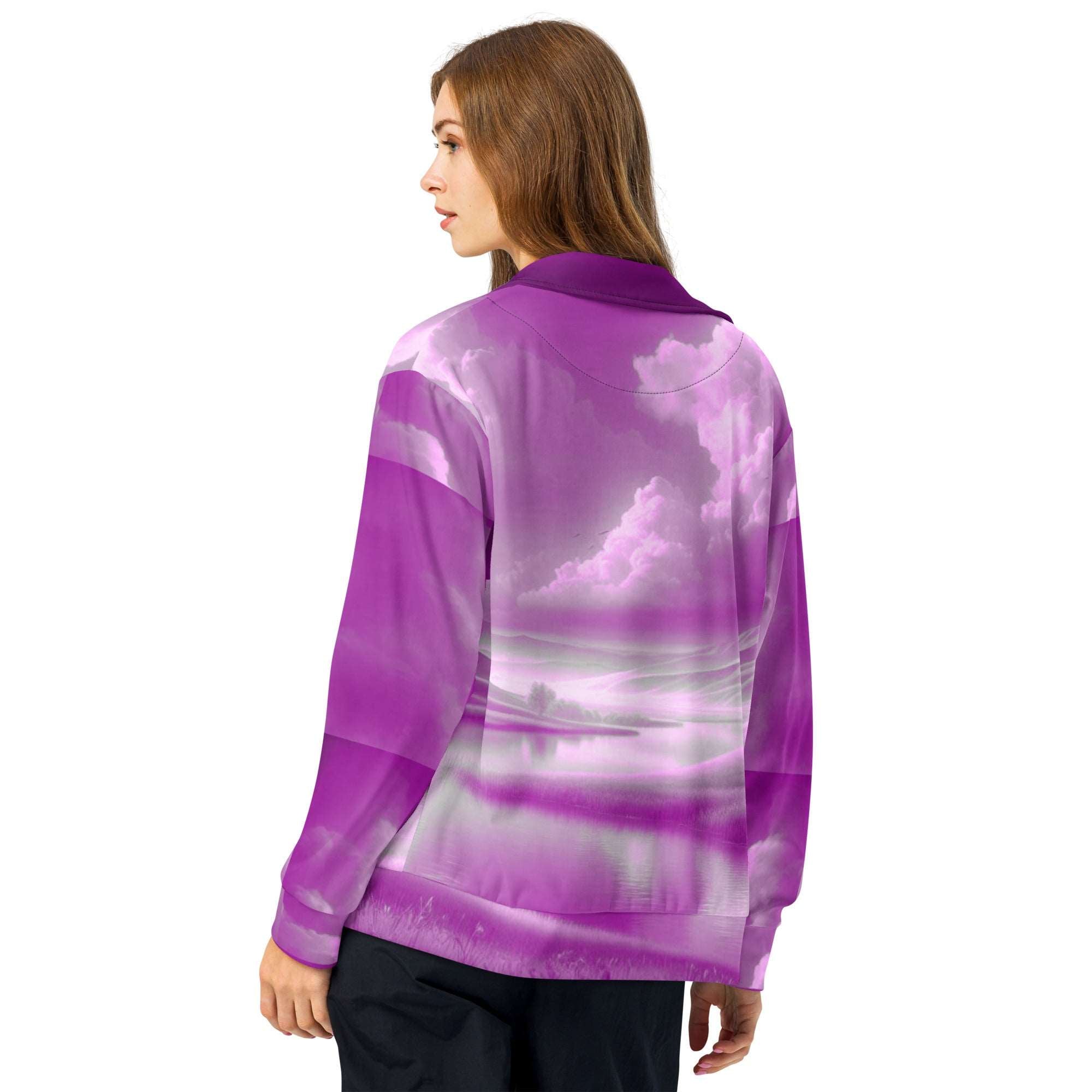 Women's Violet Spectra Jacket Print-2