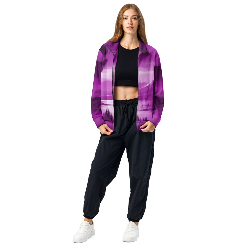 Women's Violet Spectra Jacket Print-4