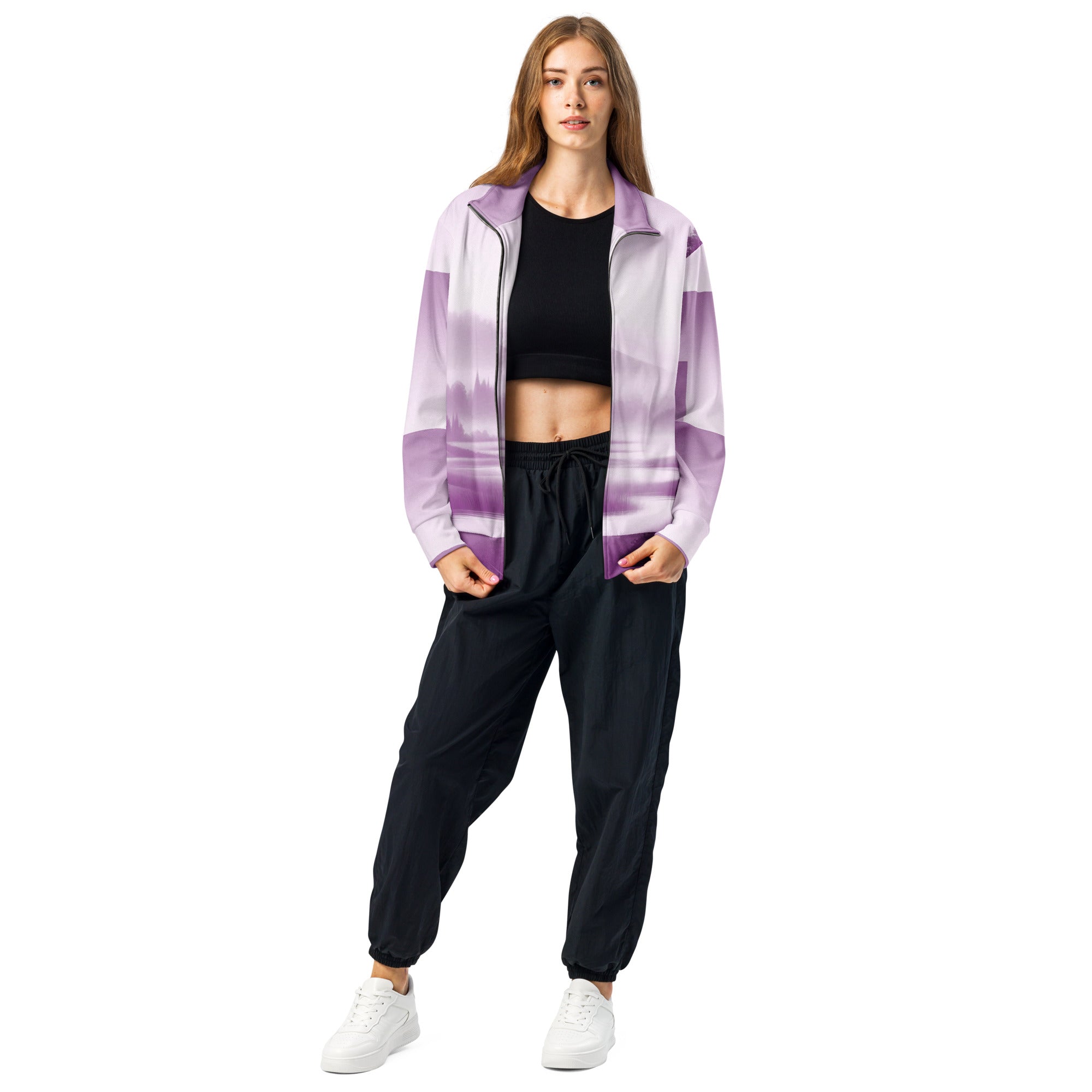 Women's Violet Spectra Jacket Print-3