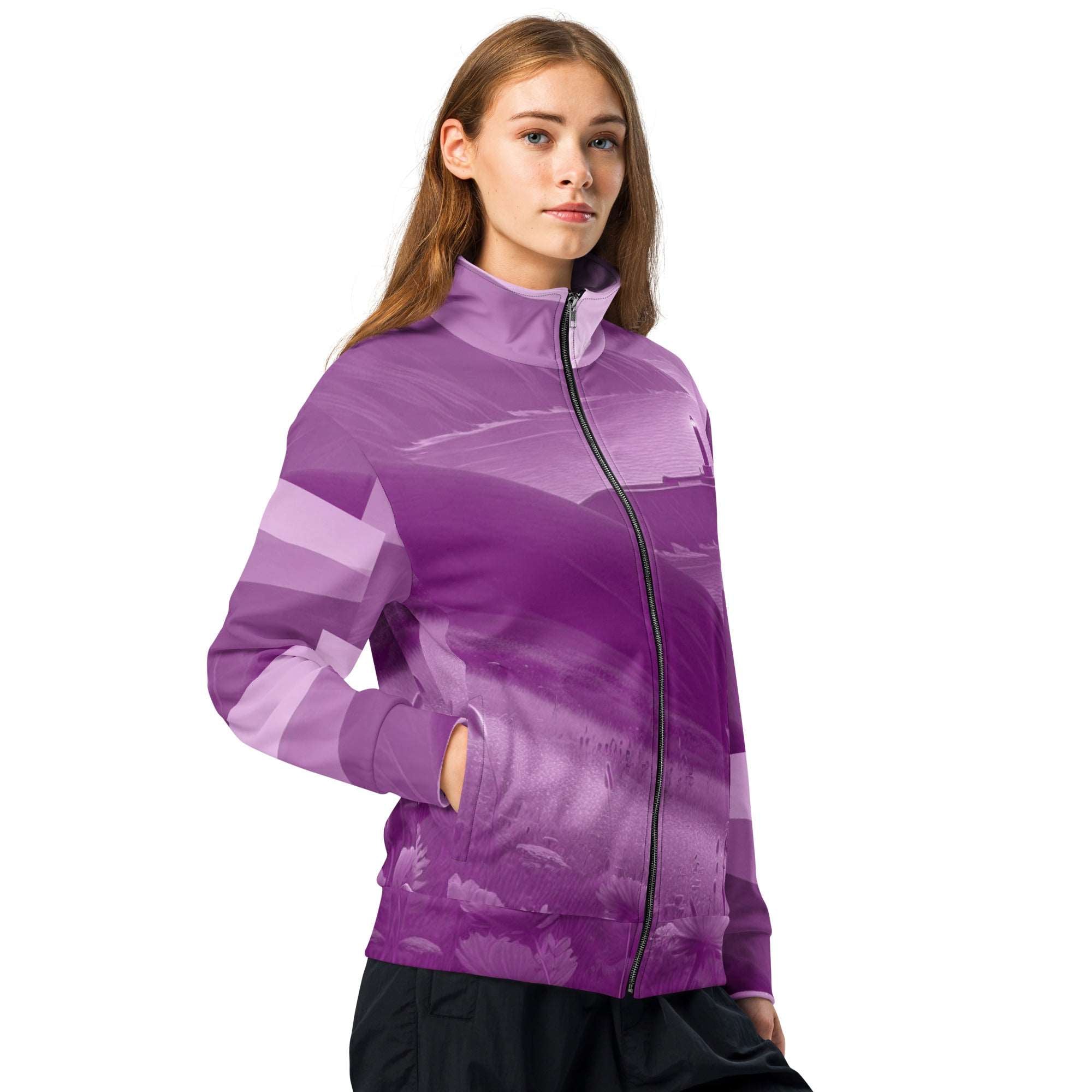 Women's Violet Spectra Jacket Print-5