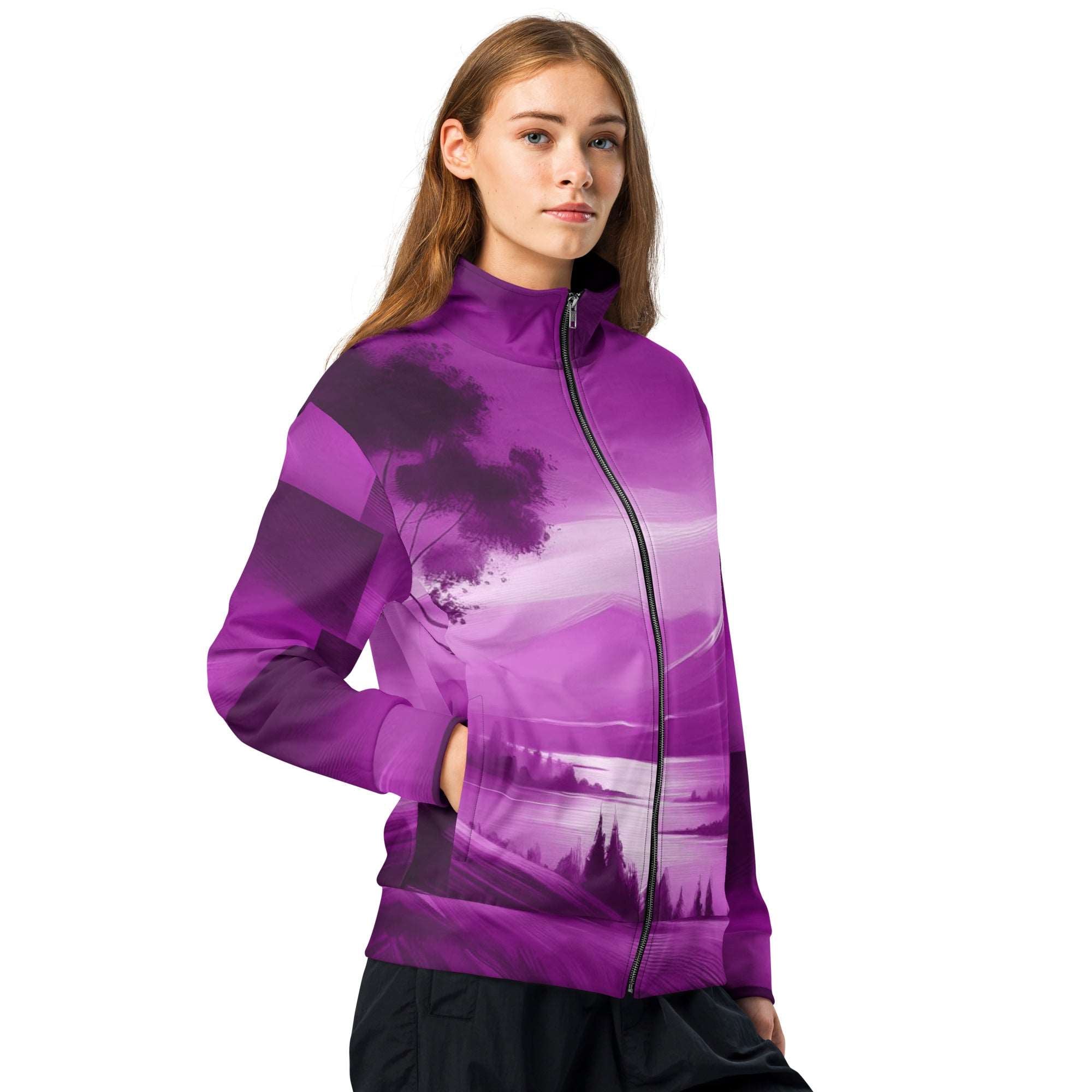 Women's Violet Spectra Jacket Print-4