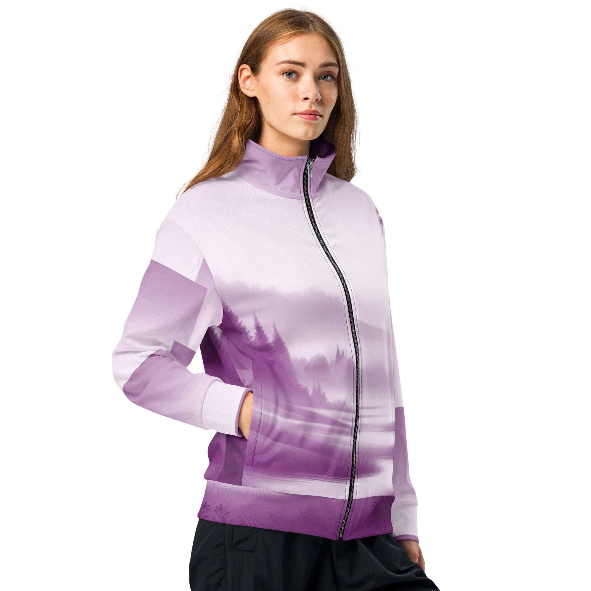 Women's Violet Spectra Jacket Print-3