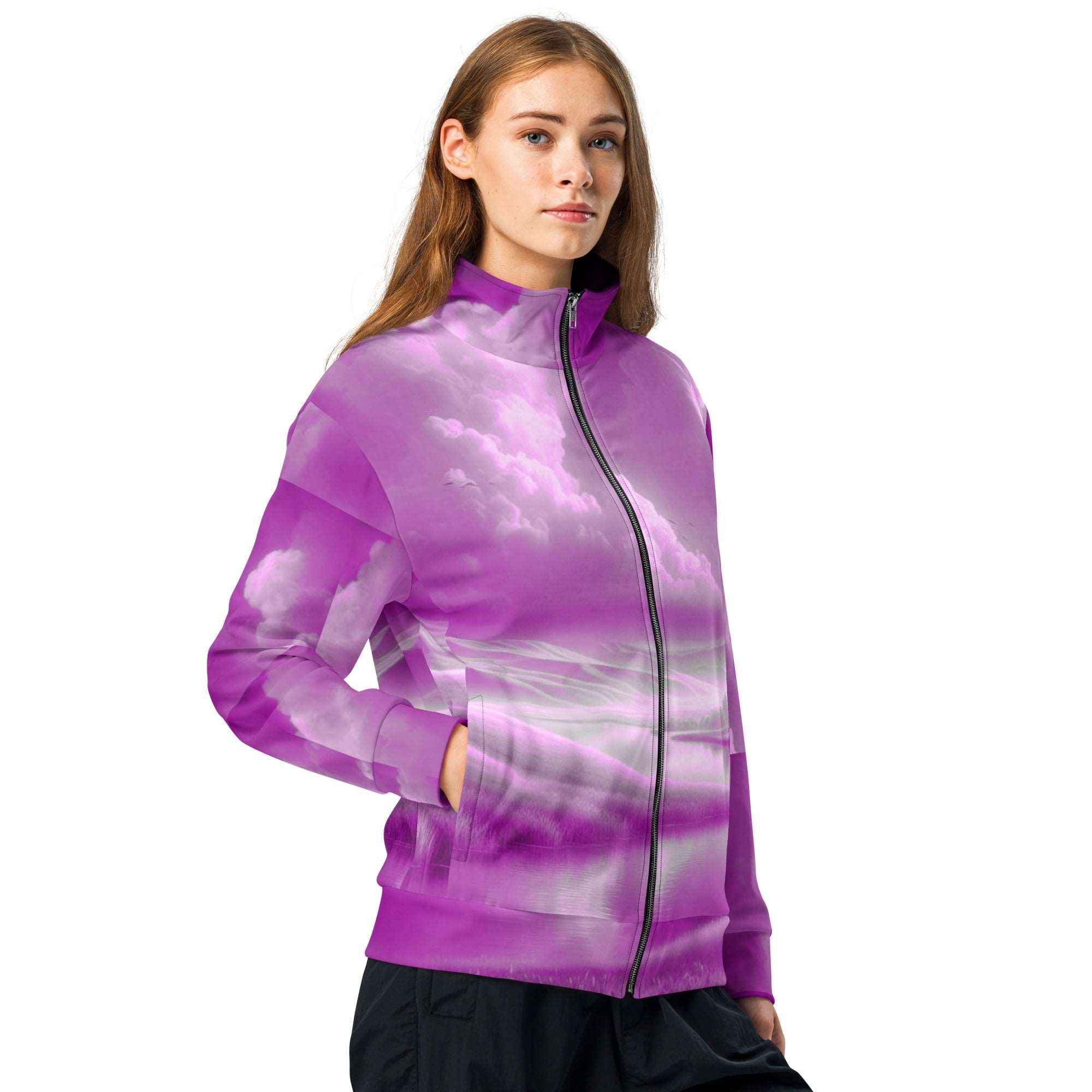 Women's Violet Spectra Jacket Print-2