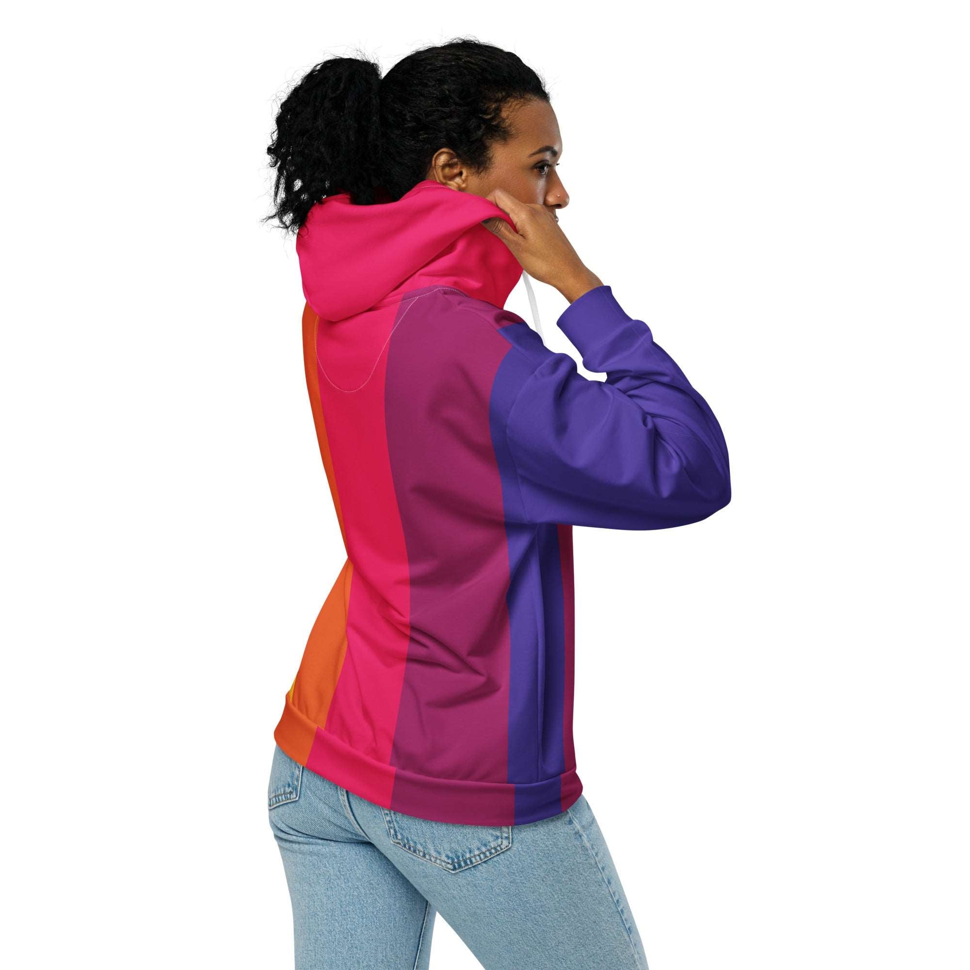 Women's Palette Strip-2 Hoodie