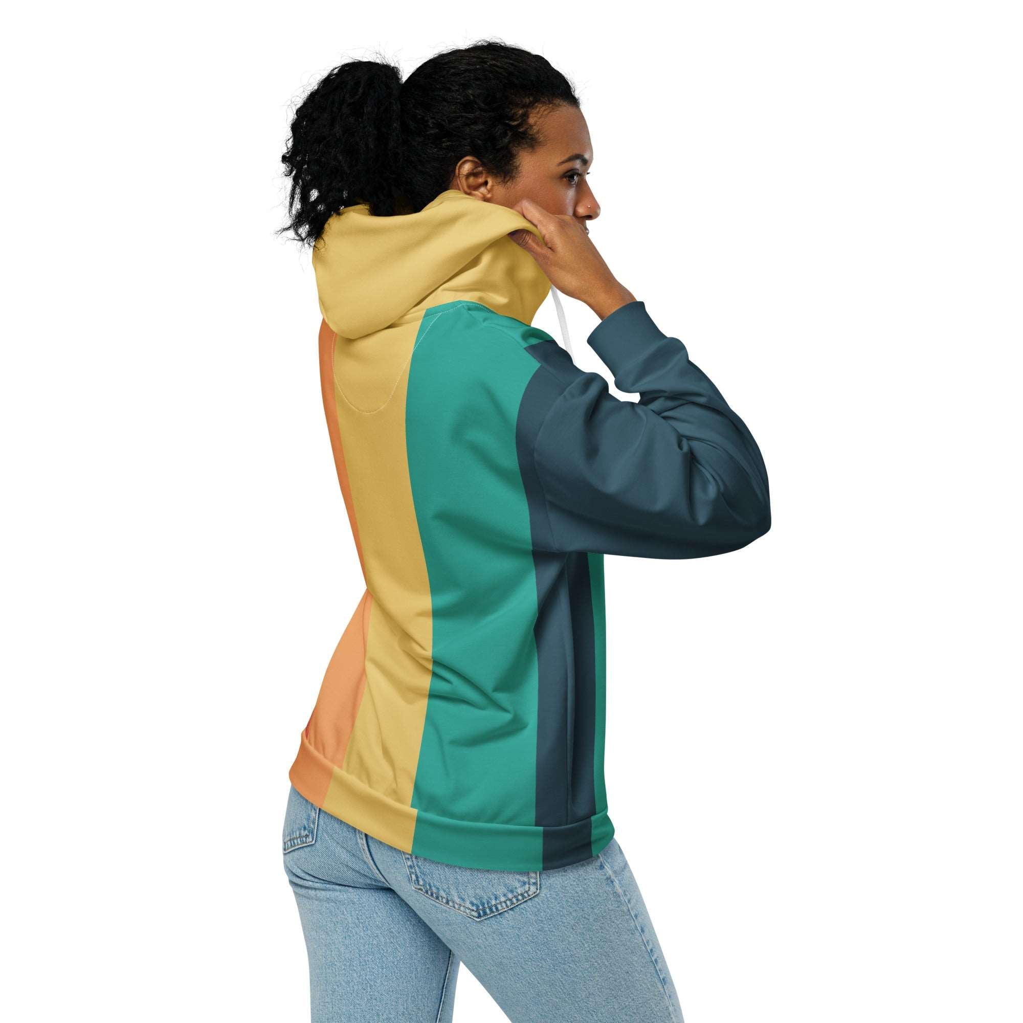 Women's Palette Strip-4 Hoodie