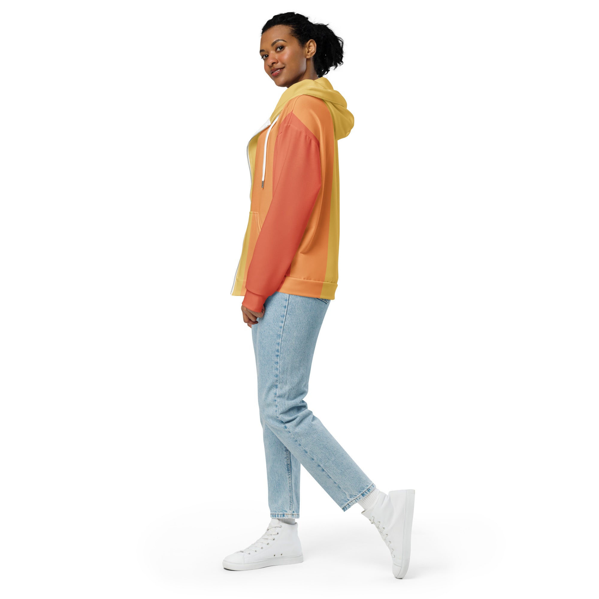 Women's Palette Strip-4 Hoodie