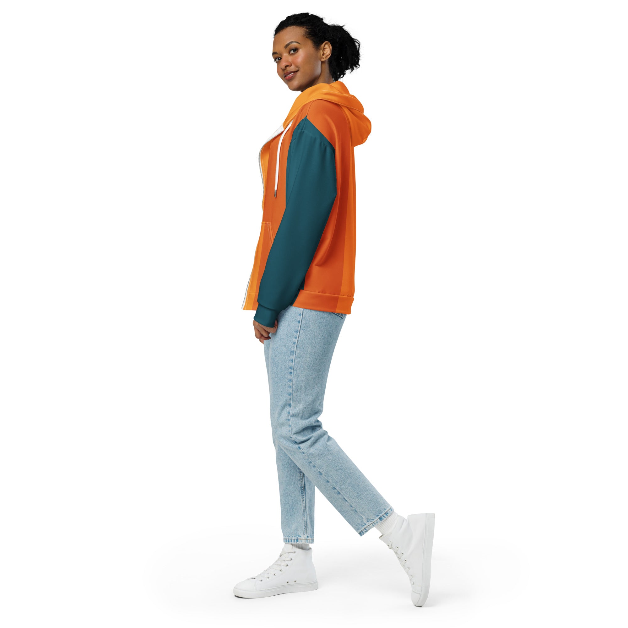 Women's Palette Strip-5 Hoodie