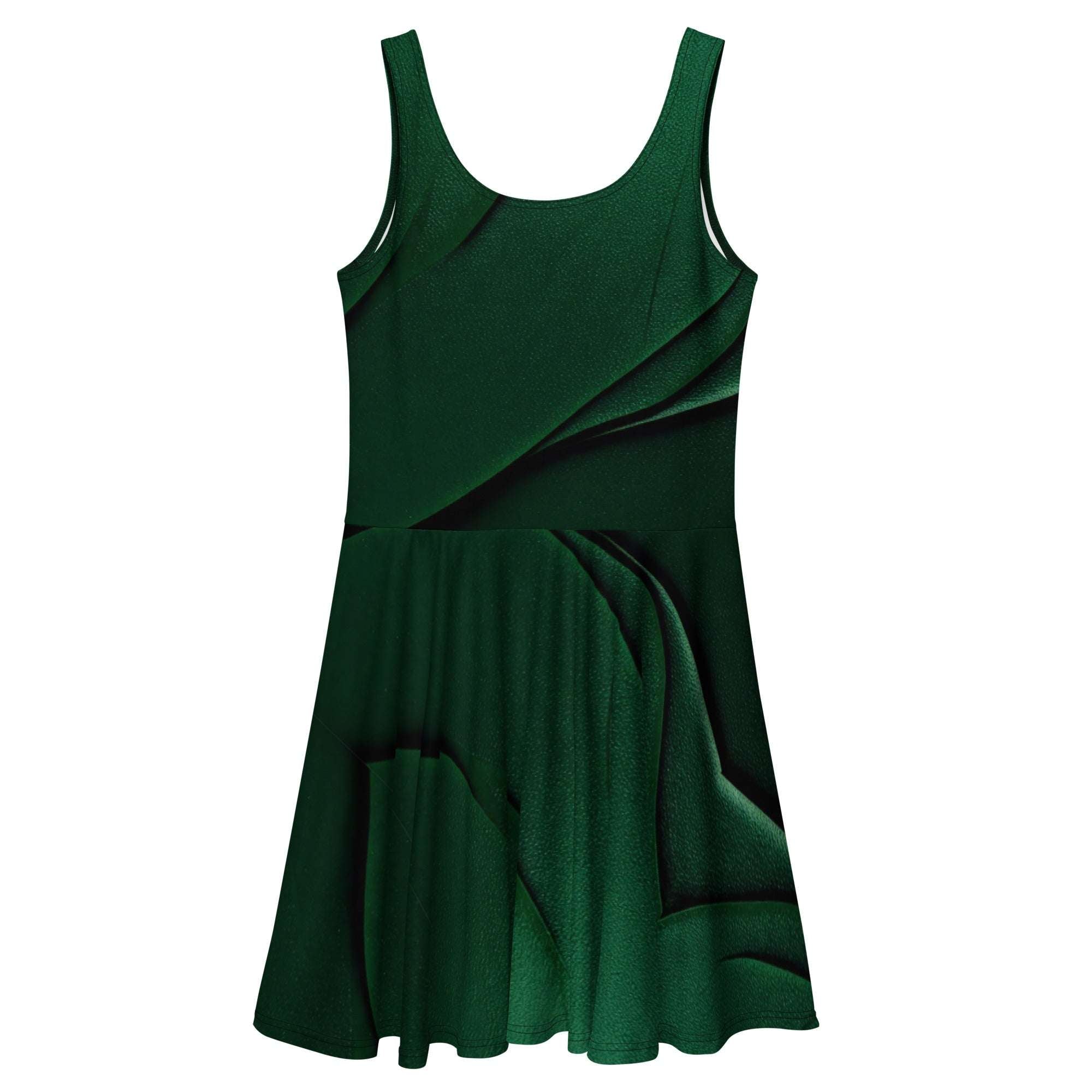 Deep Green Skater Dresses Form Finding Design Deep Green Skater Dresses Form Finding Design