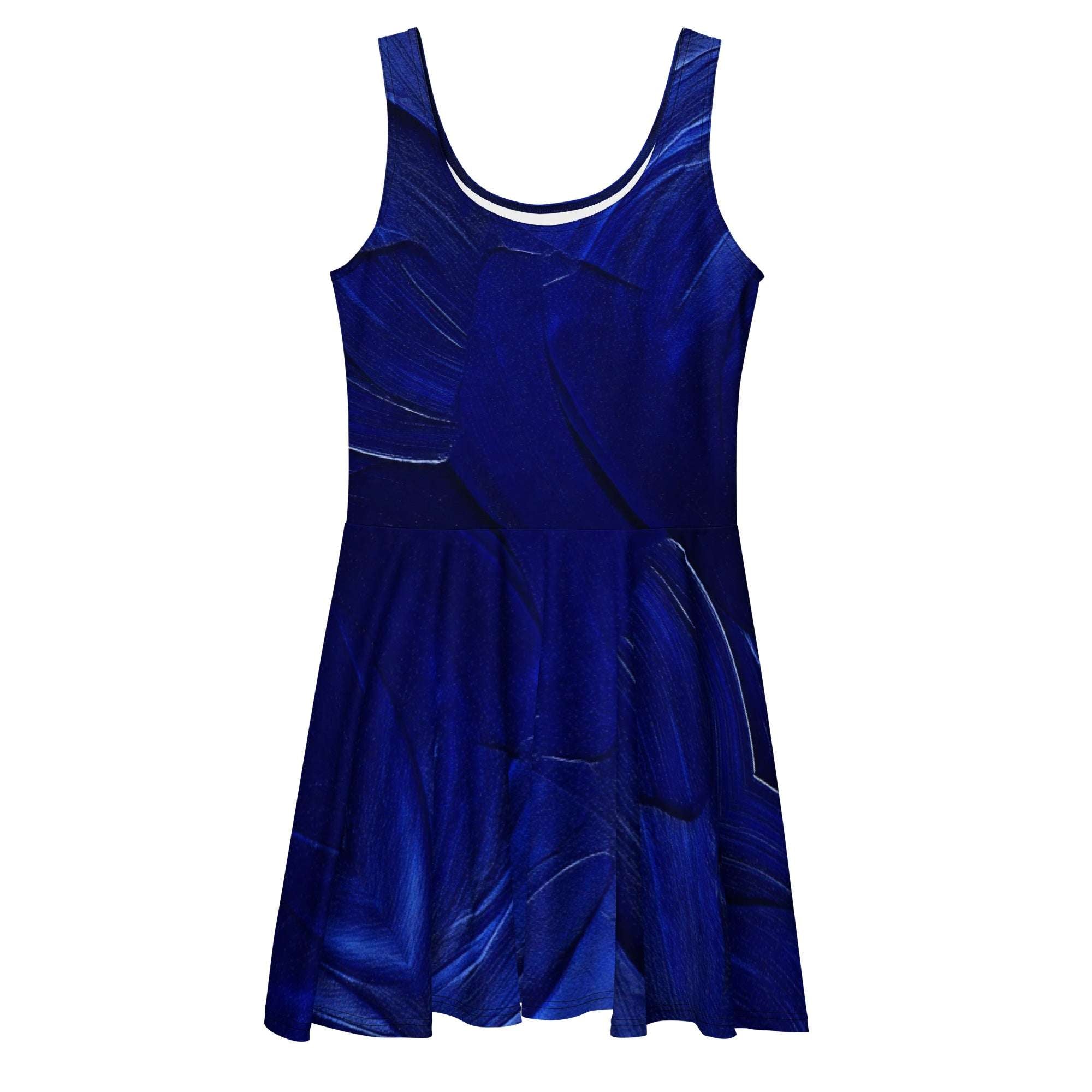 skater dress shape ShapeSolver Women's Square Neck Skater Dress