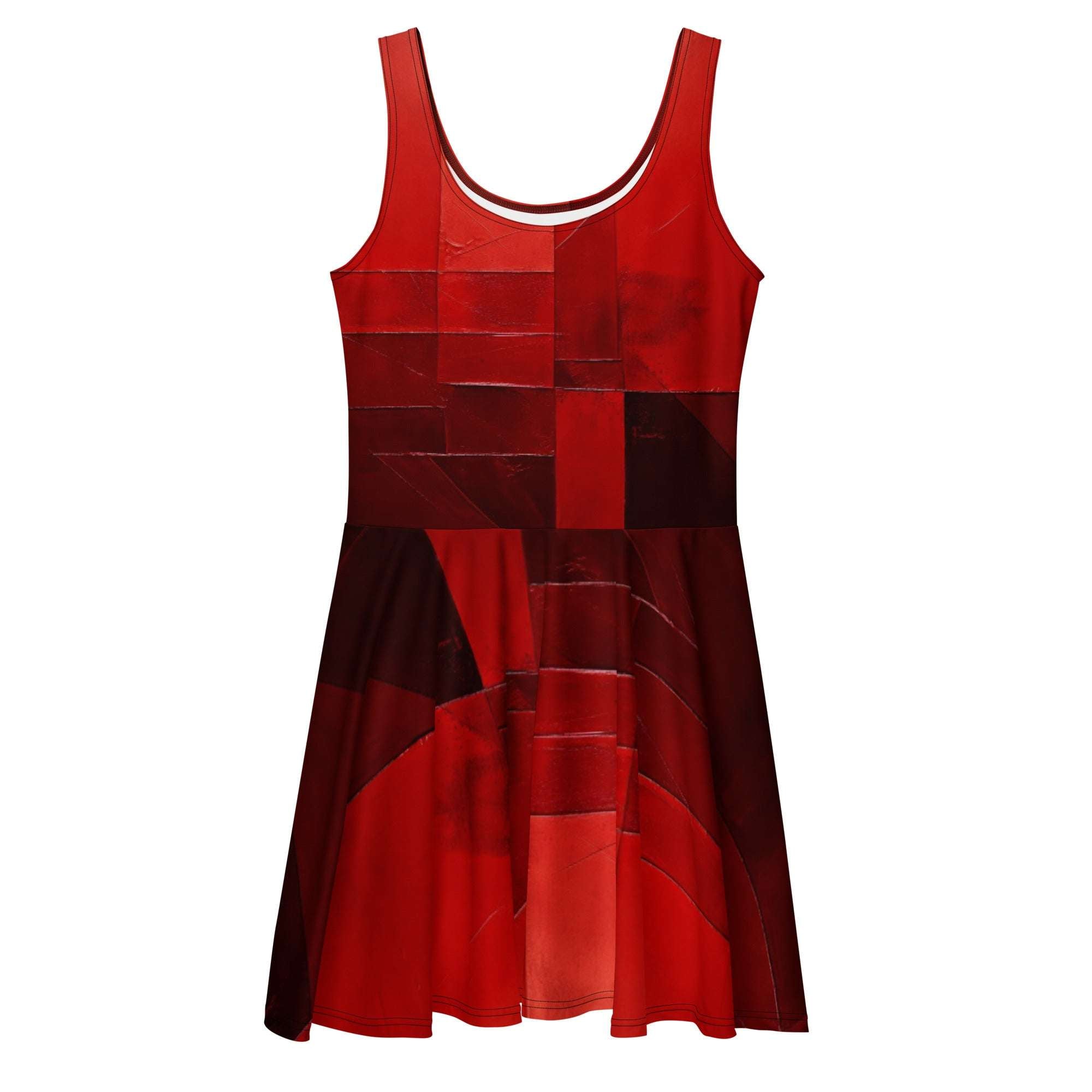 Deep Red Skater Dresses Form Finding Design Deep Red Skater Dresses Form Finding Design