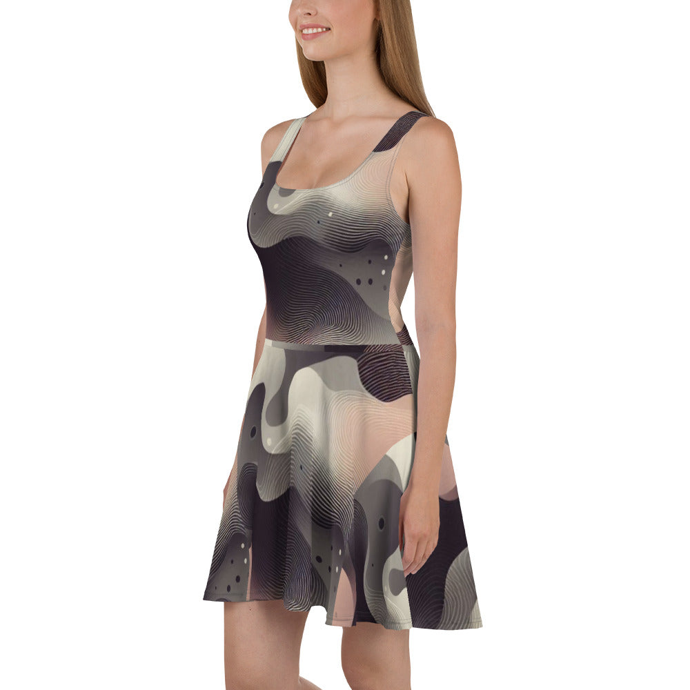 Skater Dress Astro Fade