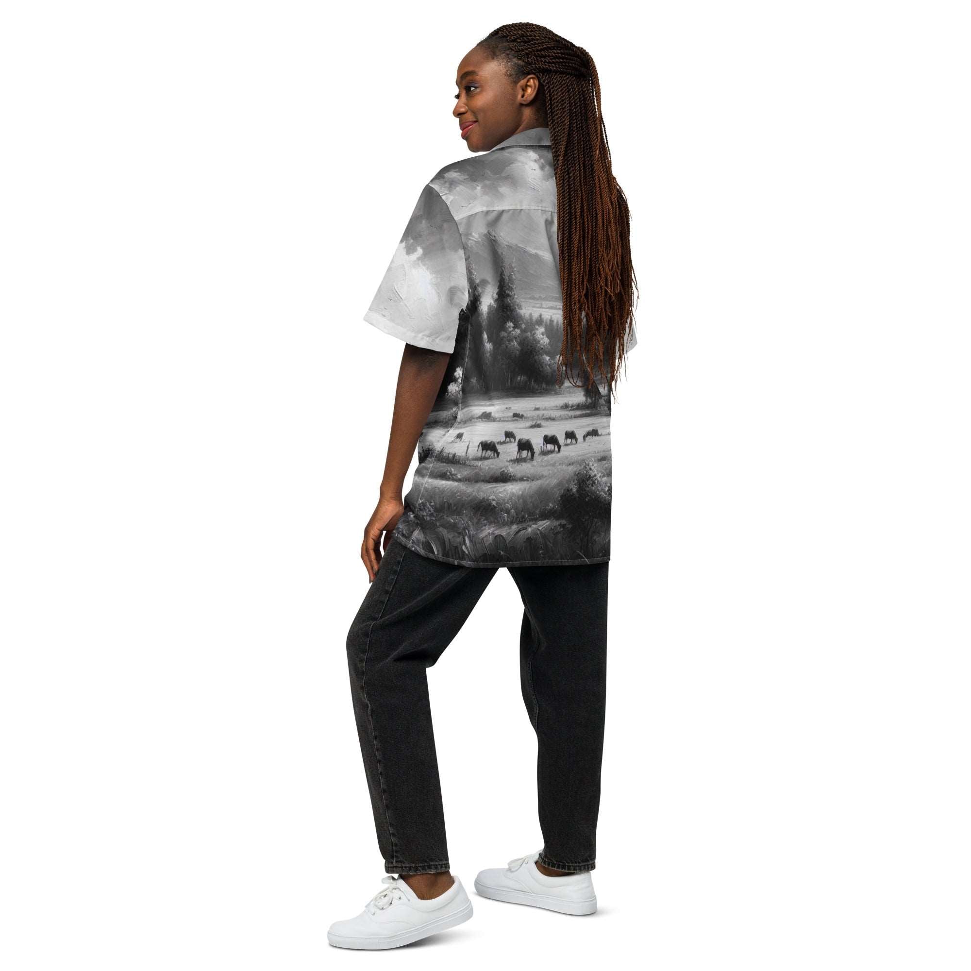 Women's Oil-Print-2 Muse Shirt