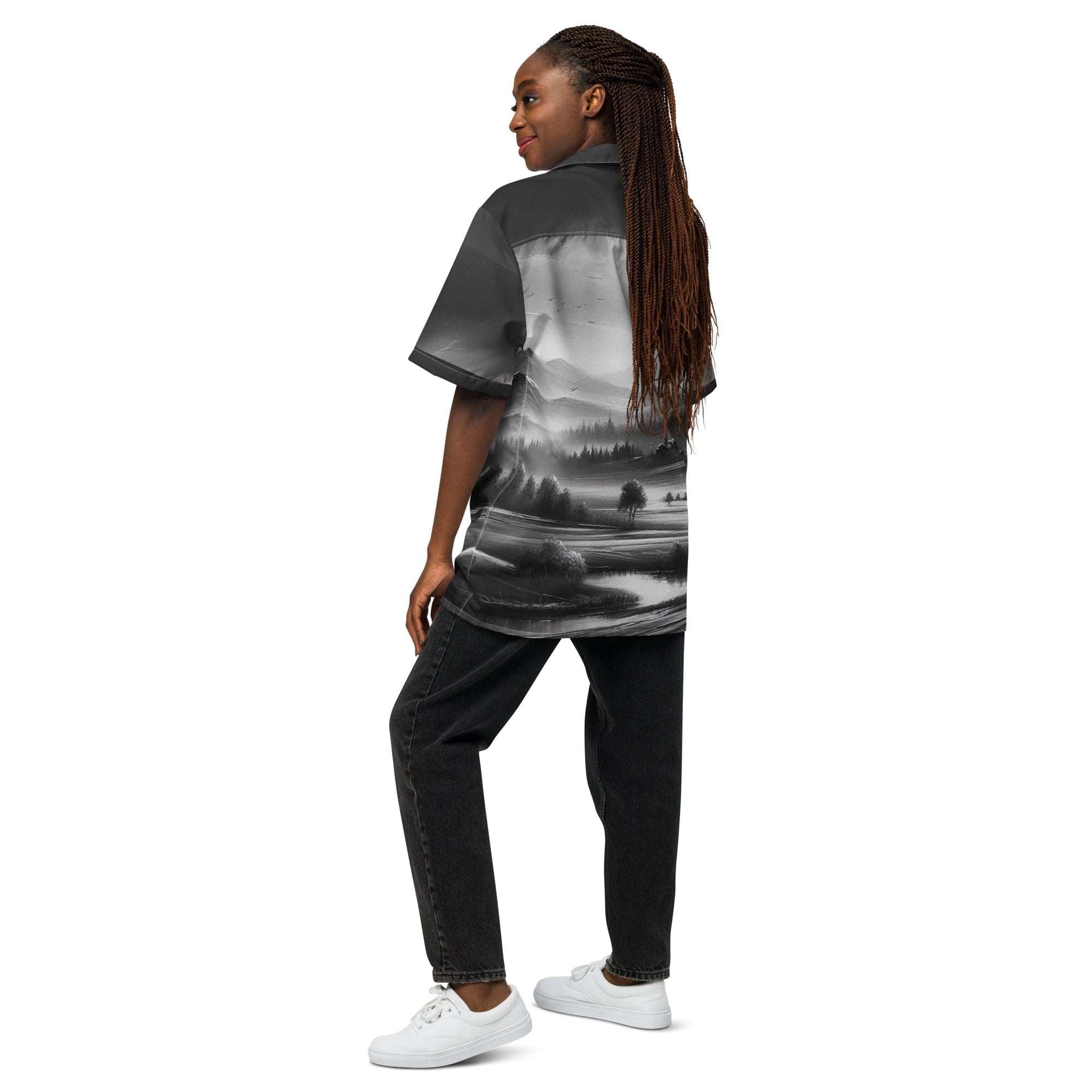 Women's Oil-Print-8 Muse Shirt