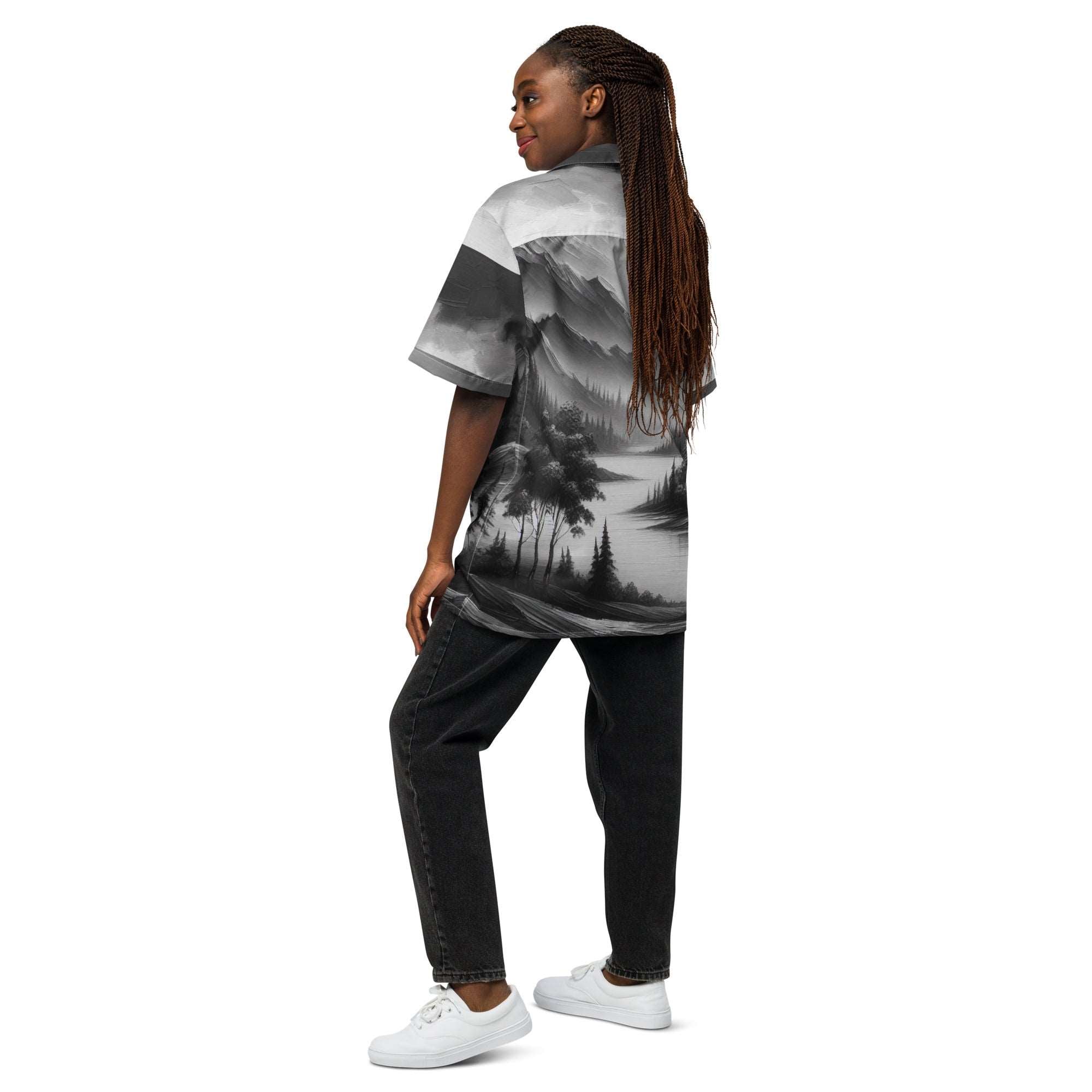 Women's Oil-Print-9 Muse Shirt