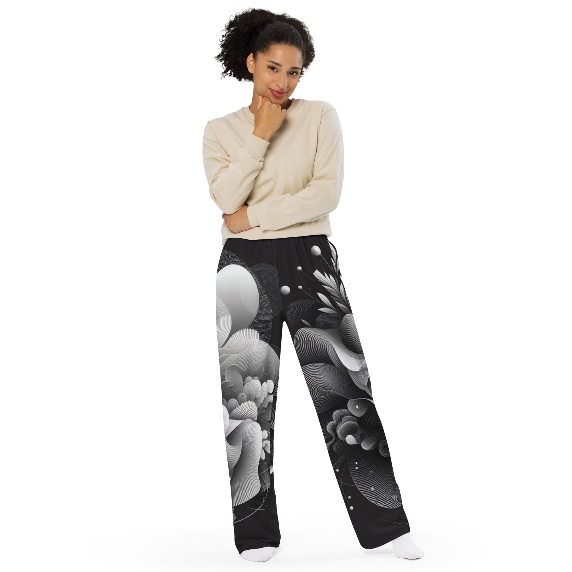 Women's Full-Print-9 Premio Pants