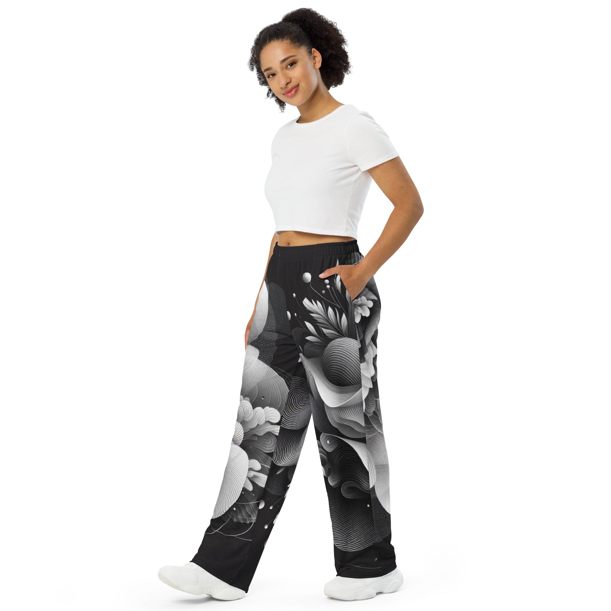 Women's Full-Print-9 Premio Pants