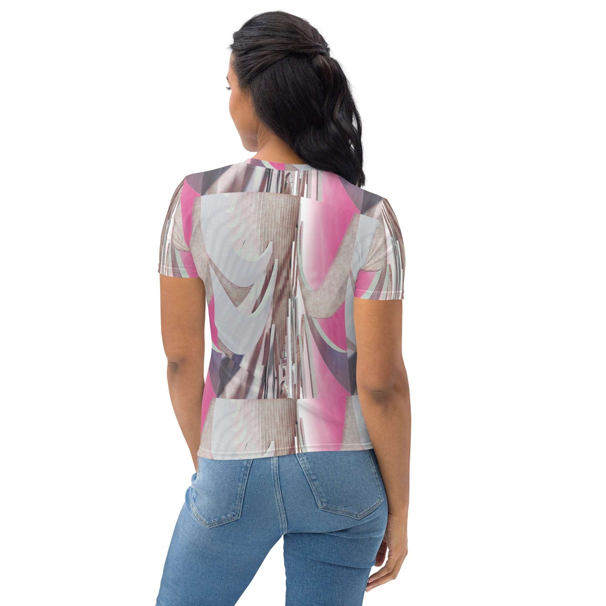 Women's Gradient T-3 Print