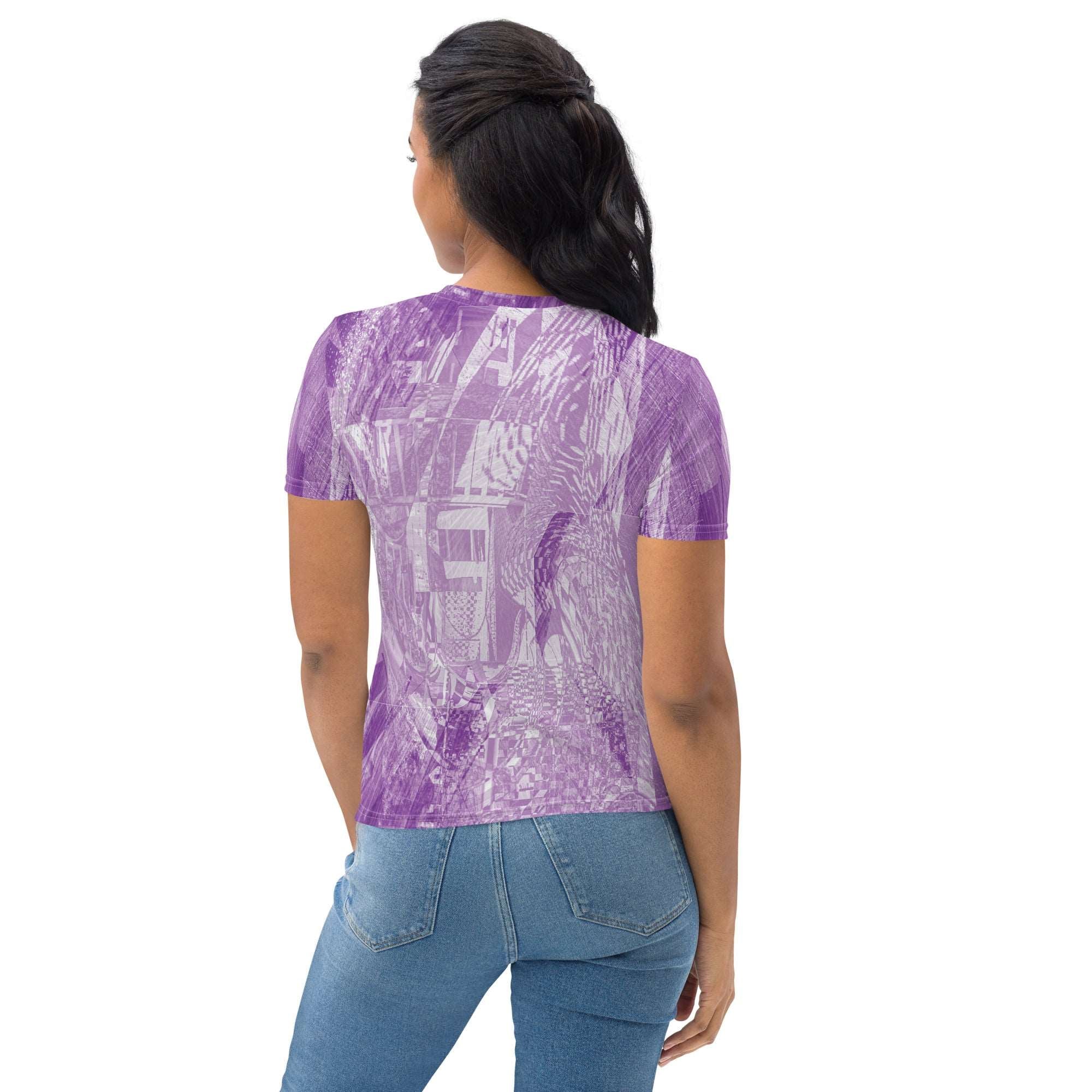 Women's Gradient T-6 Print